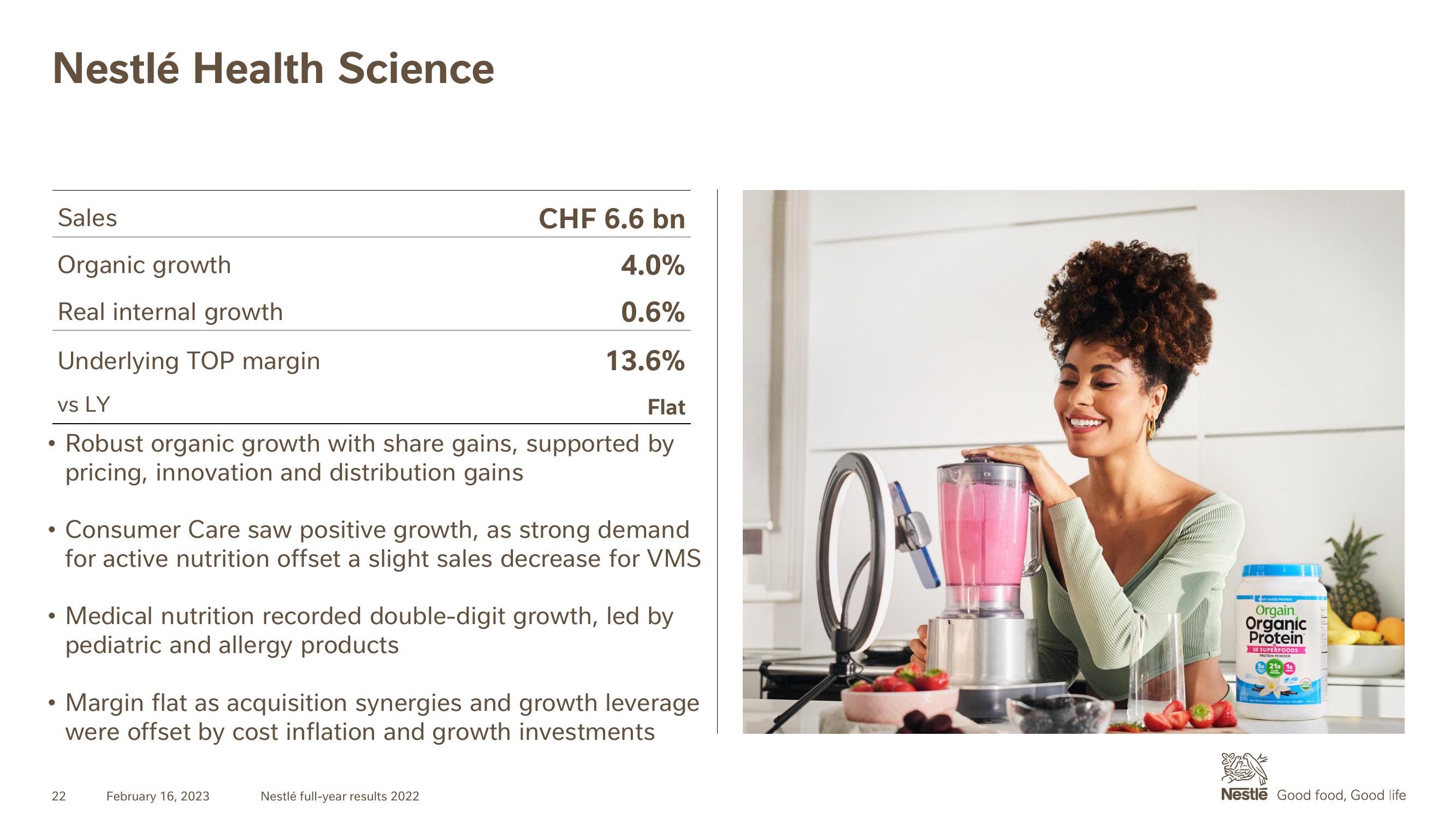 Nestle Results Presentation Deck slide image #22