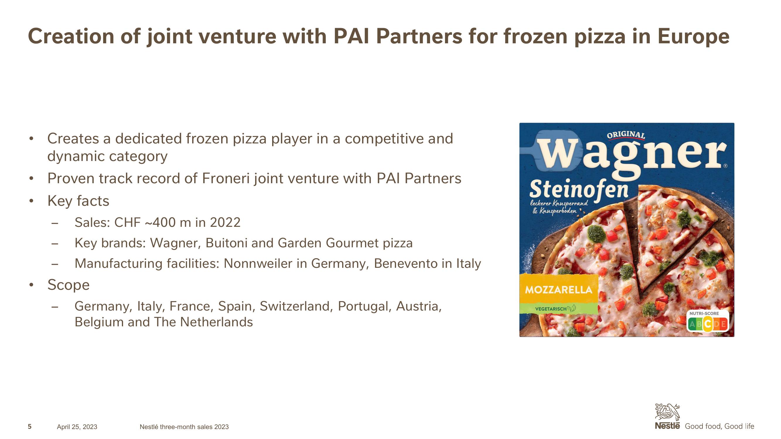 Nestle Investor Presentation Deck slide image #5