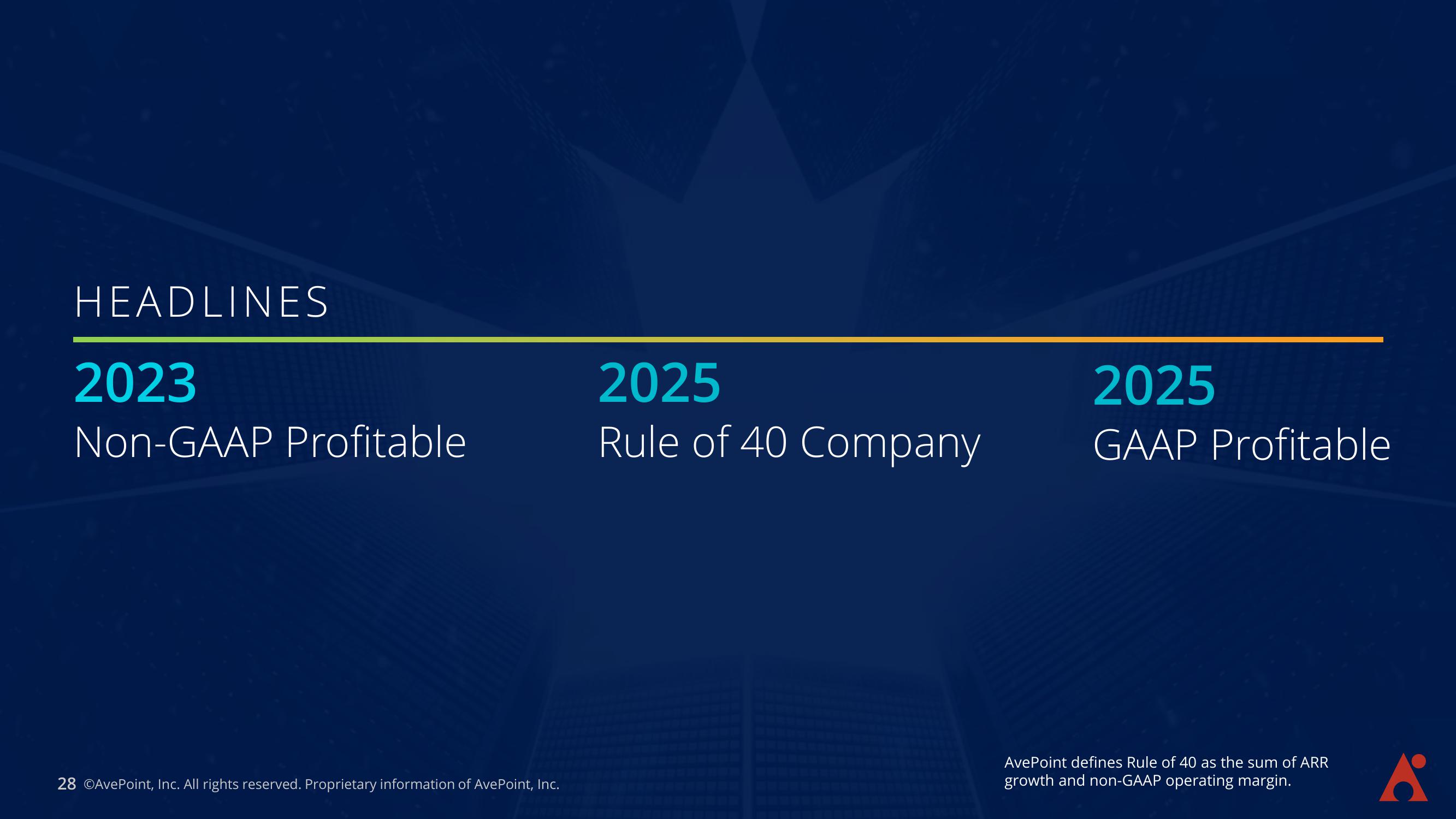 AvePoint Investor Presentation Deck slide image #28