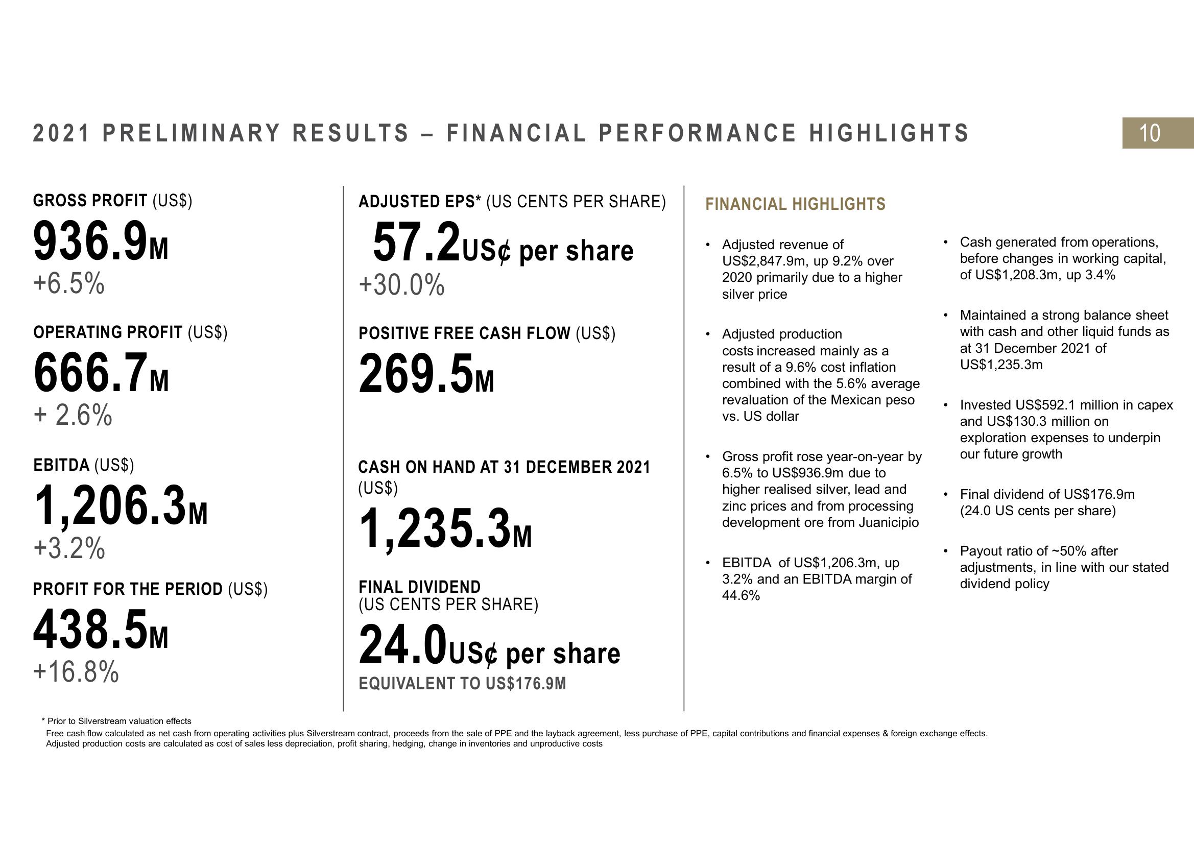 Fresnillo Results Presentation Deck slide image #10