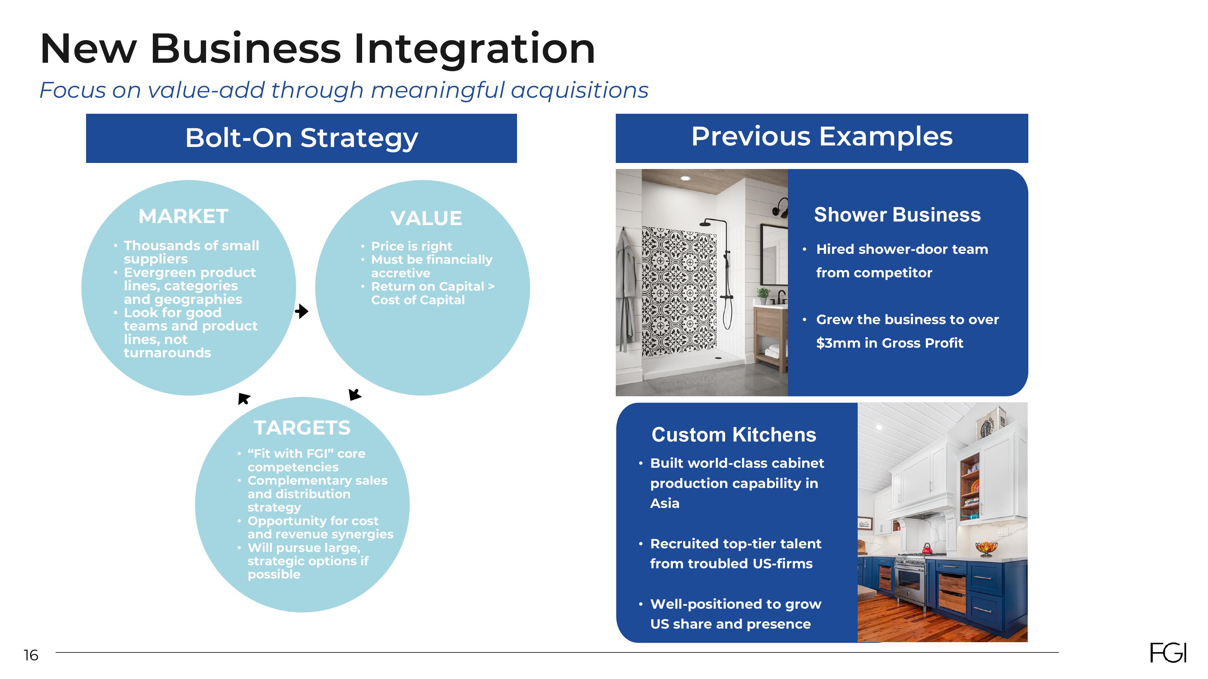 FGI Industries Investor Presentation Deck slide image #16