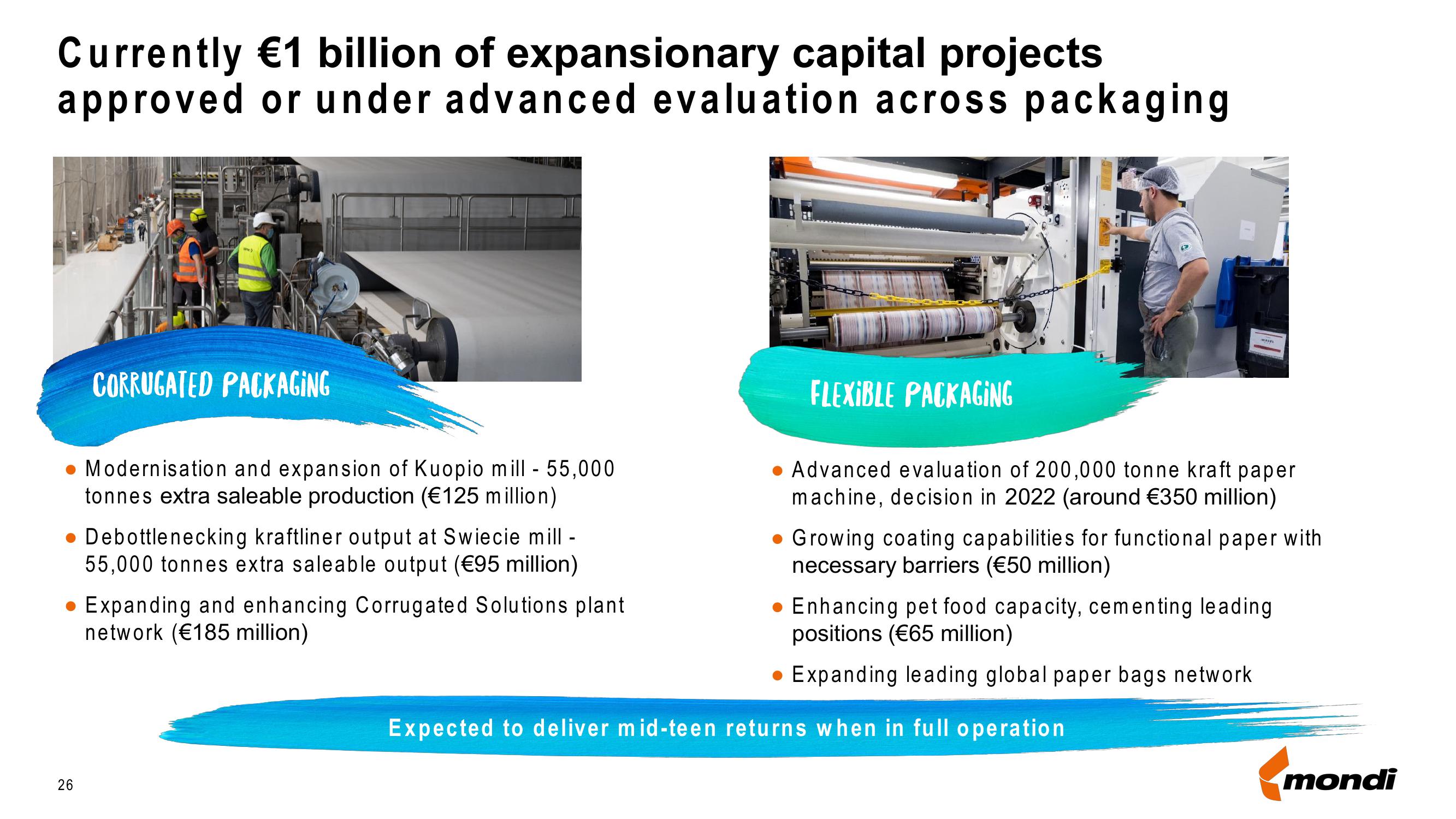 Mondi Results Presentation Deck slide image #26