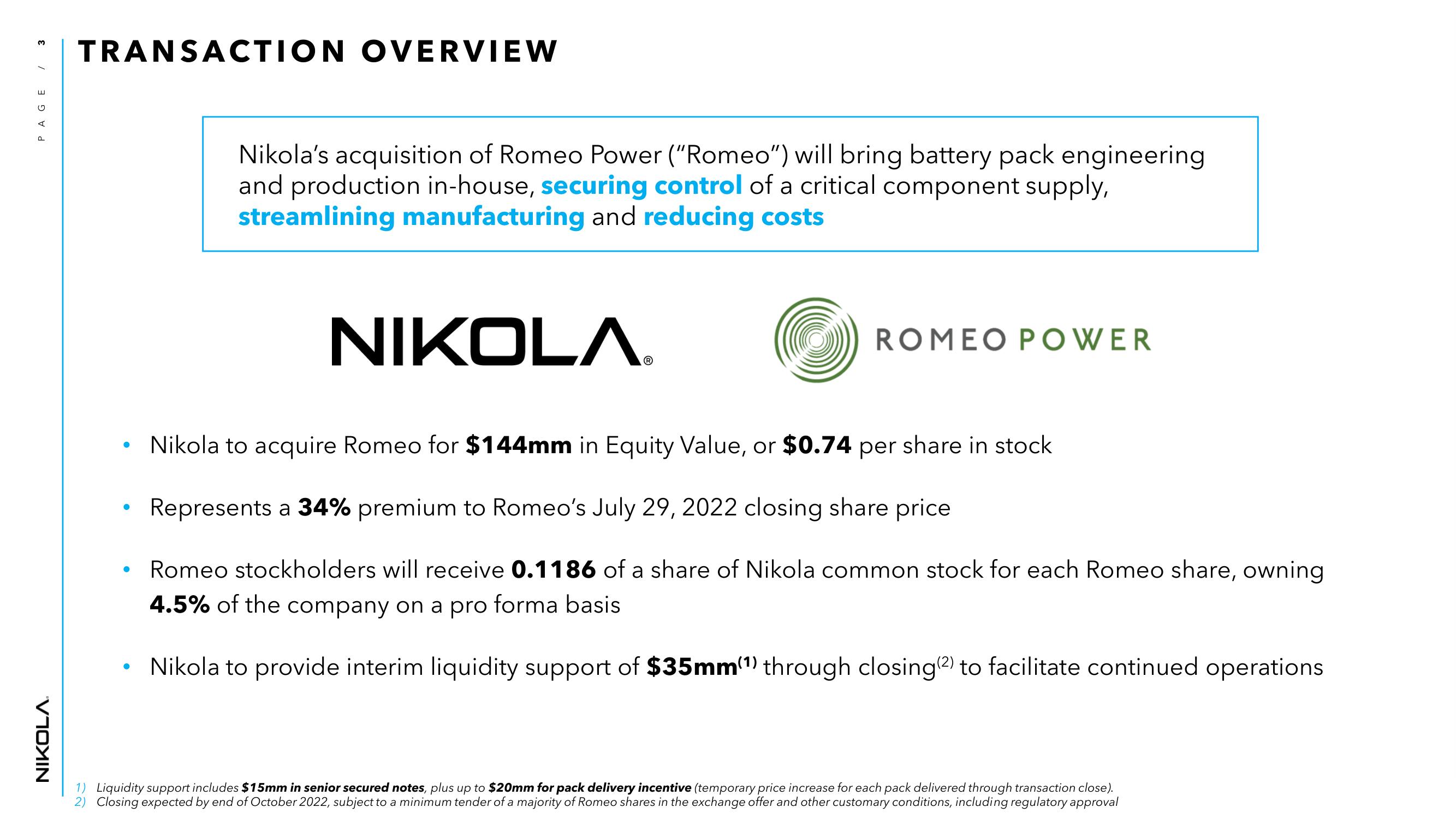 Nikola Investor Day Presentation Deck slide image #3