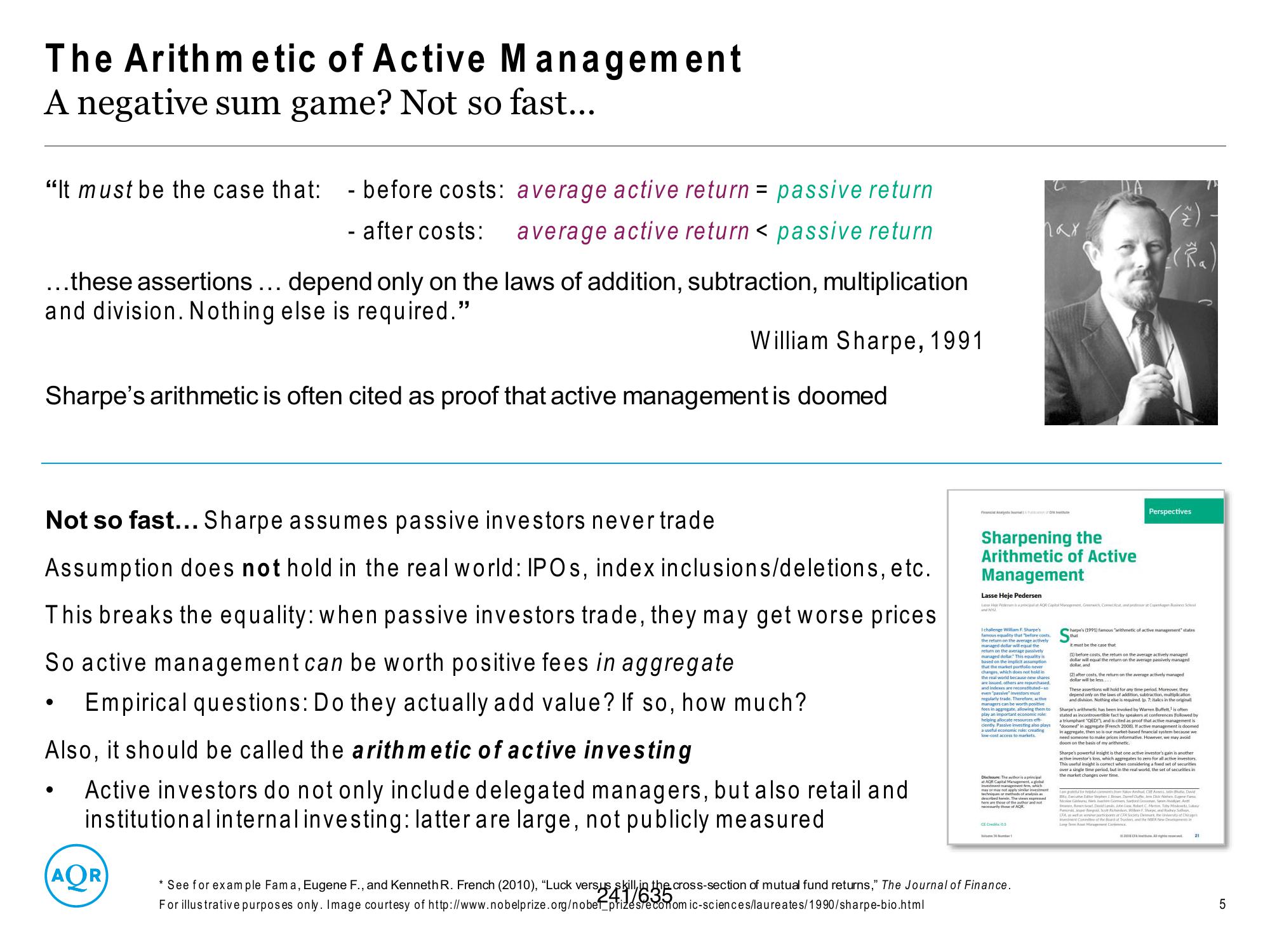 Active and Passive Investing  slide image #5