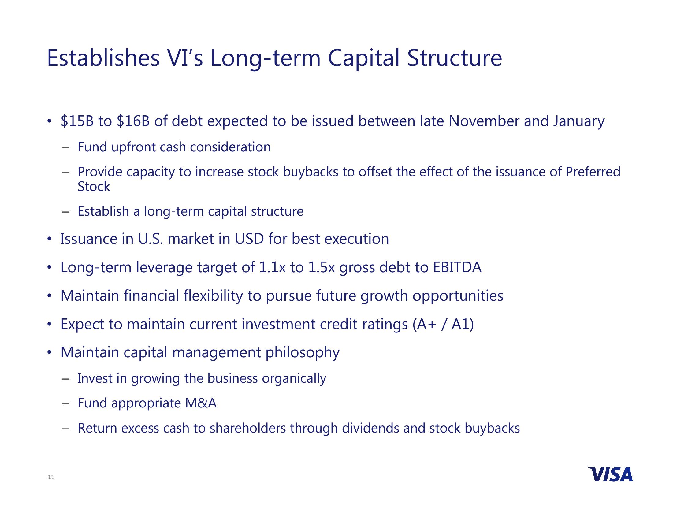 Visa Inc. to Acquire Visa Europe slide image #11