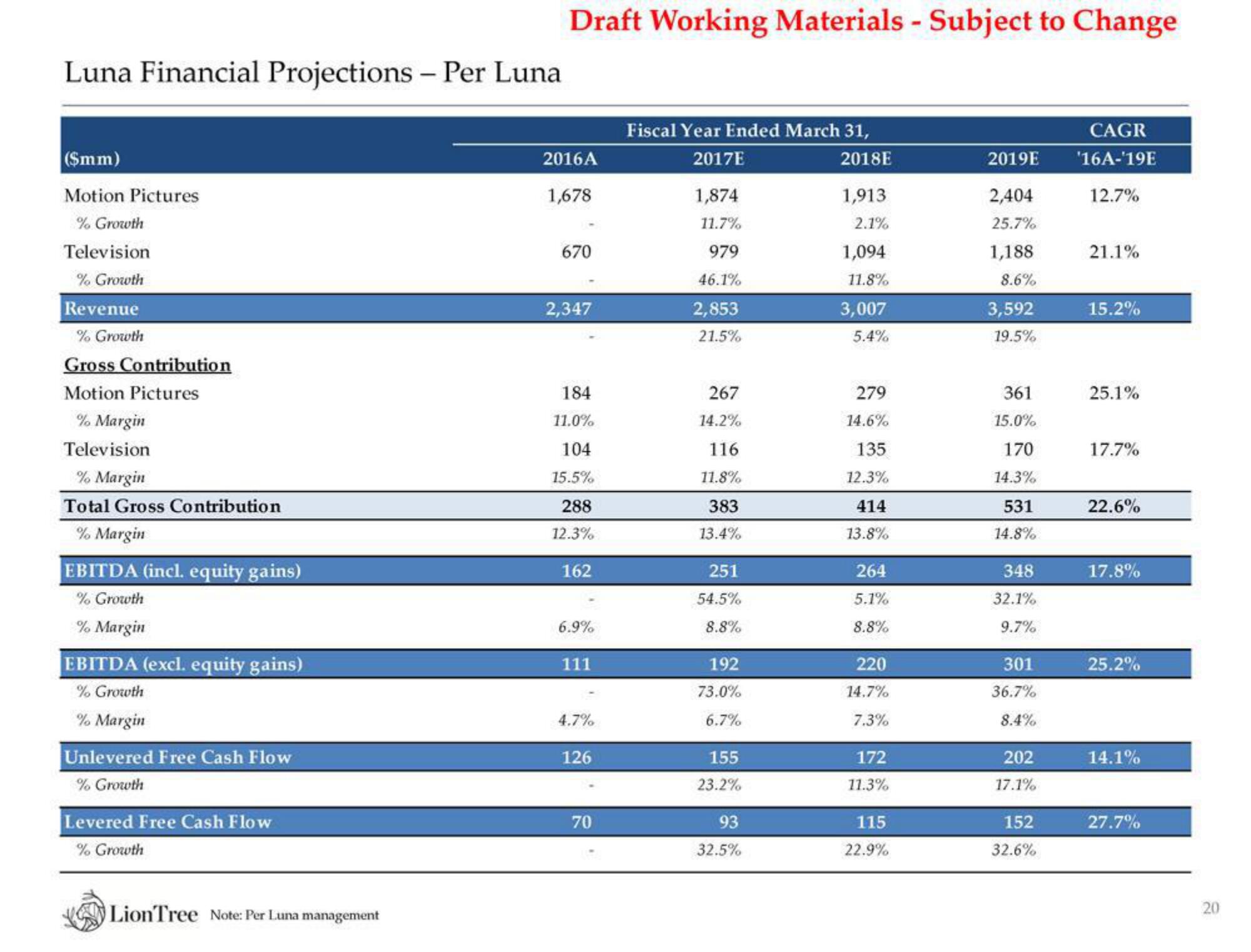 LionTree Investment Banking Pitch Book slide image #21