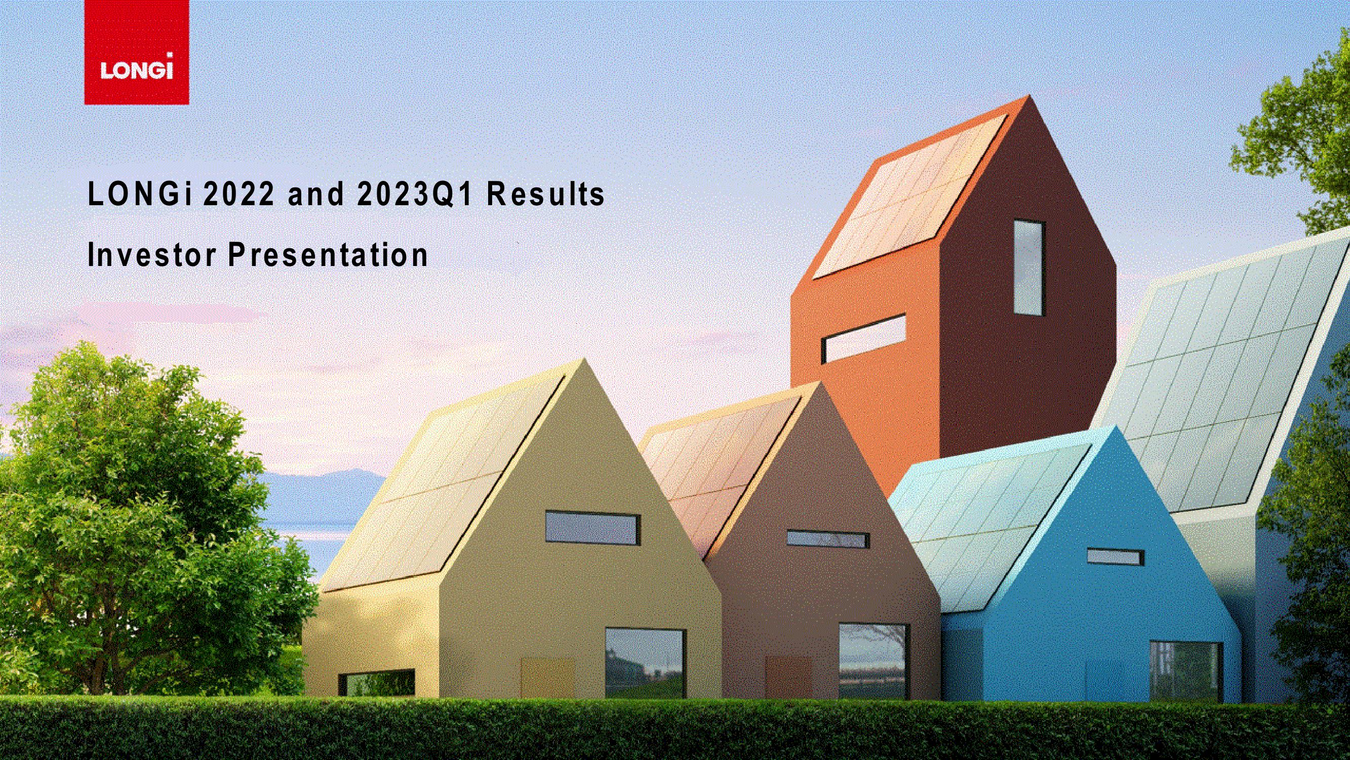 LONGi 2022 and 2023Q1 Results image