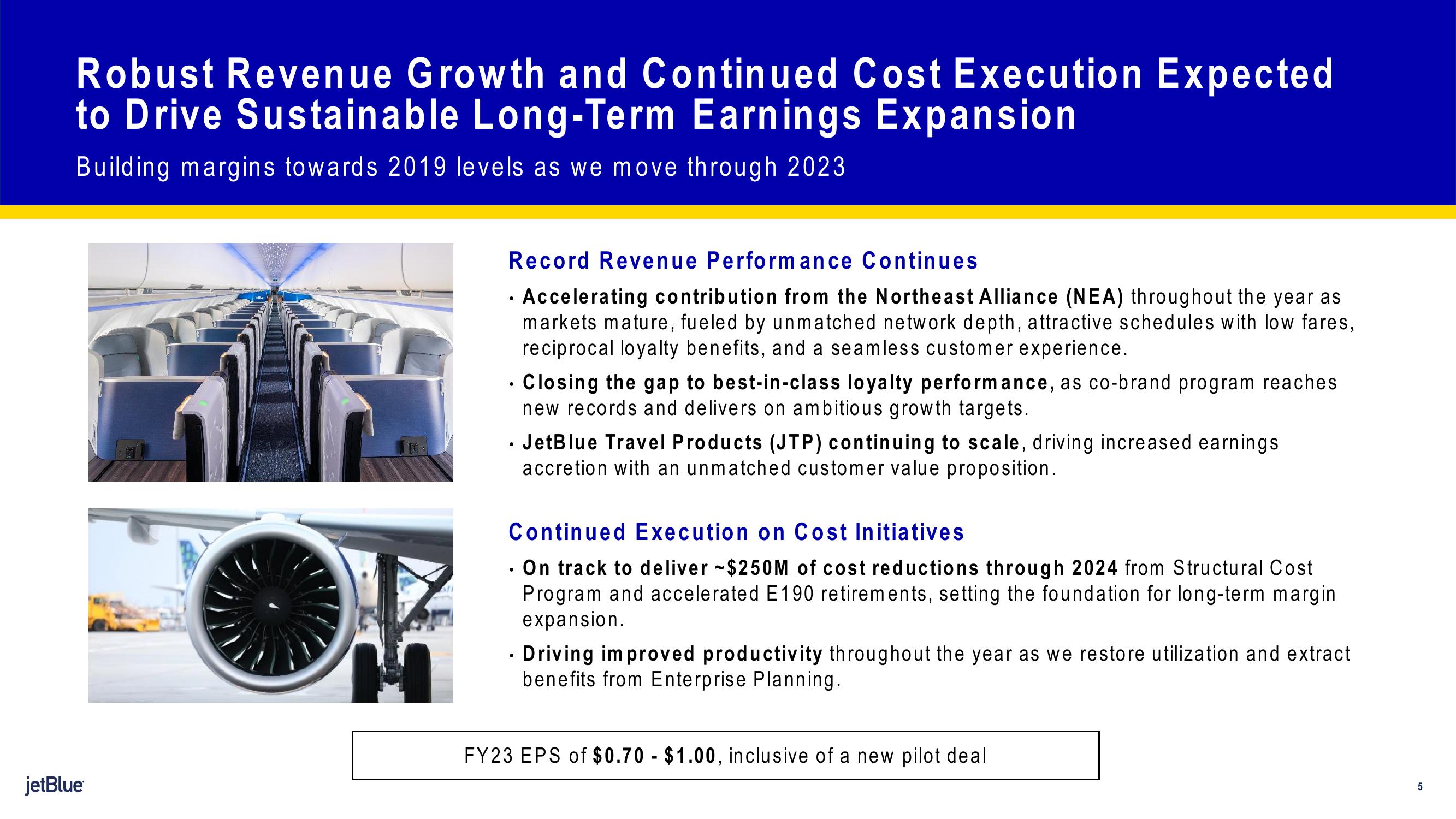 jetBlue Results Presentation Deck slide image #5