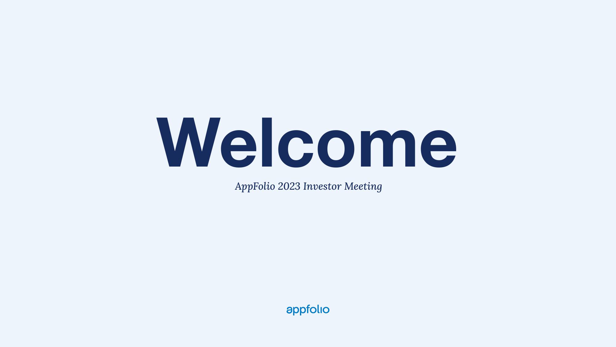 AppFolio Investor Day Presentation Deck image