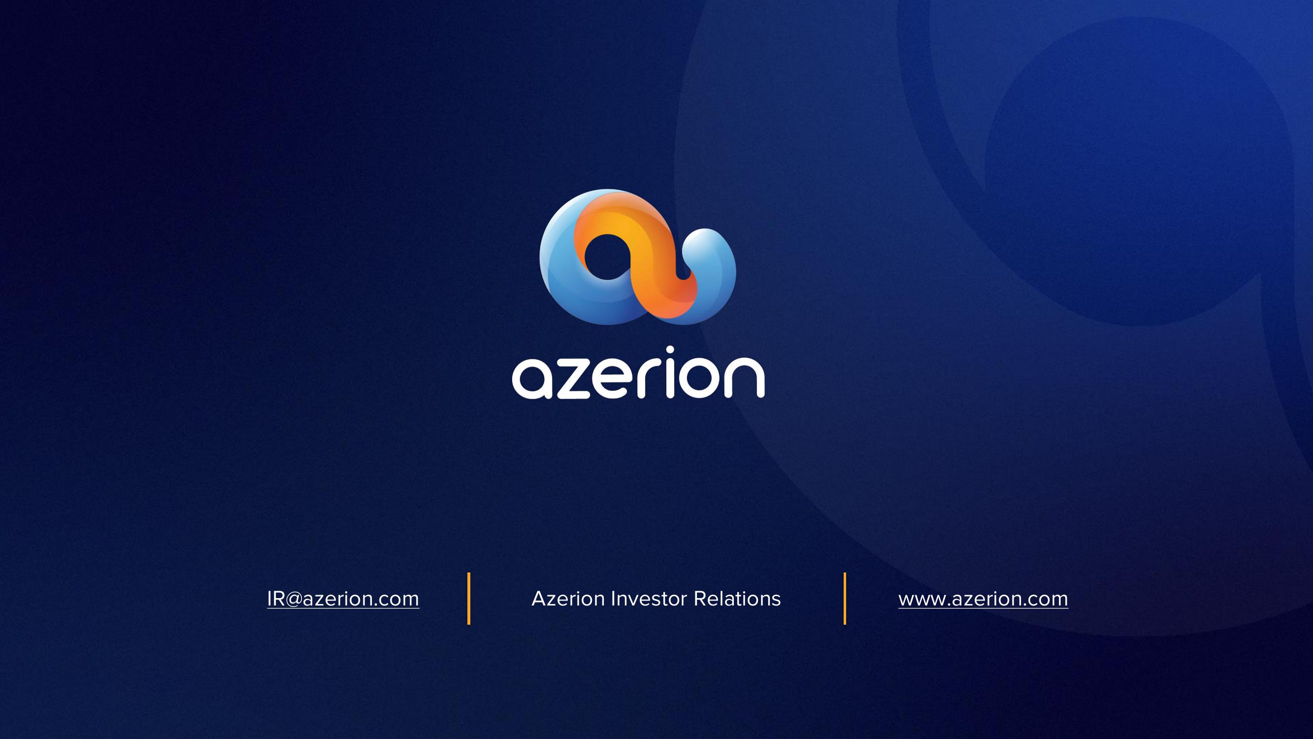 Azerion Investor Presentation Deck slide image #32