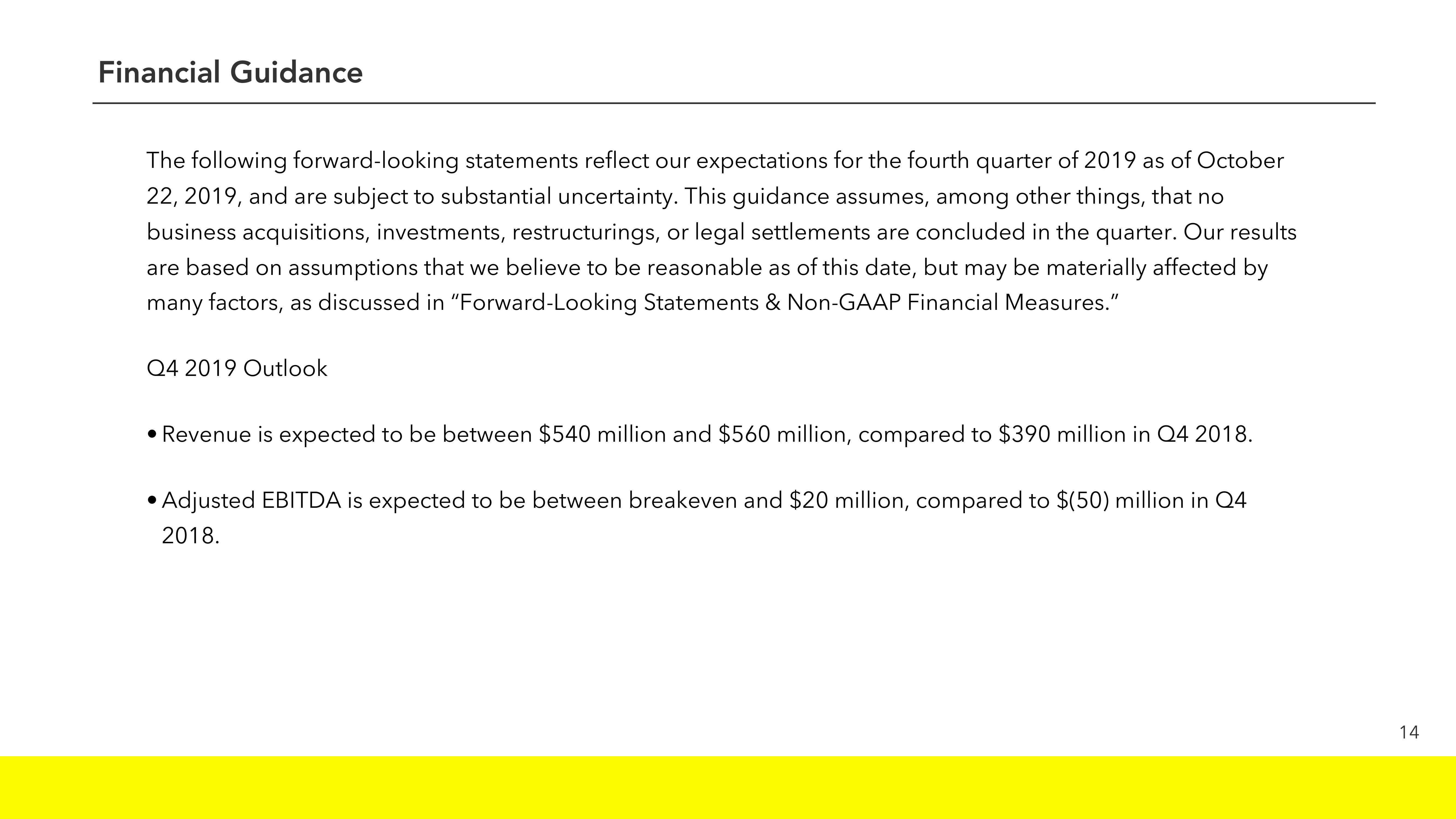 Snap Inc Results Presentation Deck slide image #14