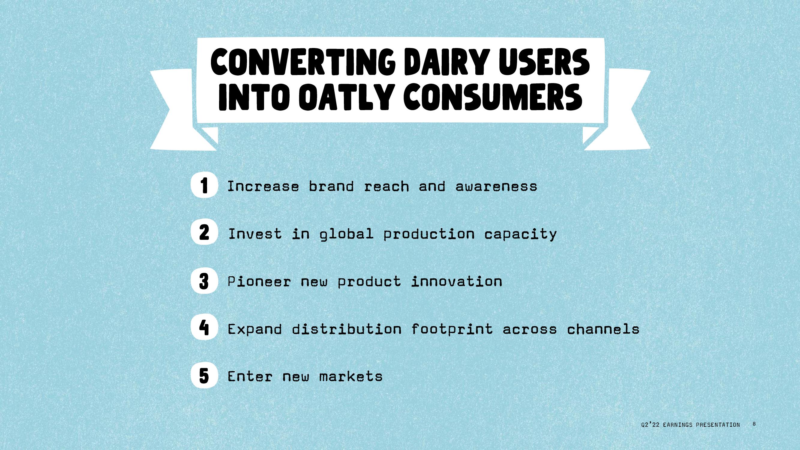 Oatly Results Presentation Deck slide image #8