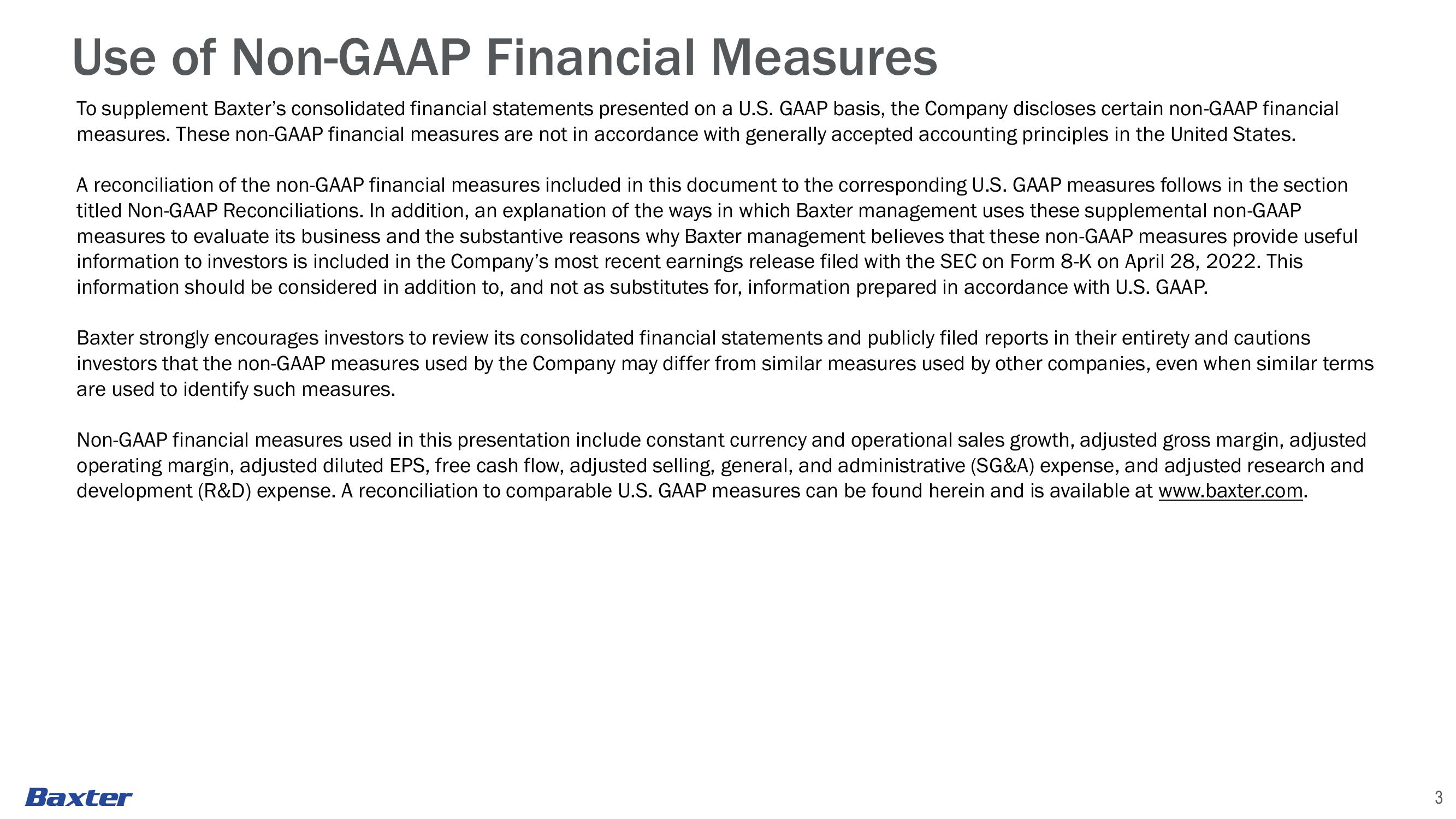 First-Quarter 2022 Earnings slide image #3