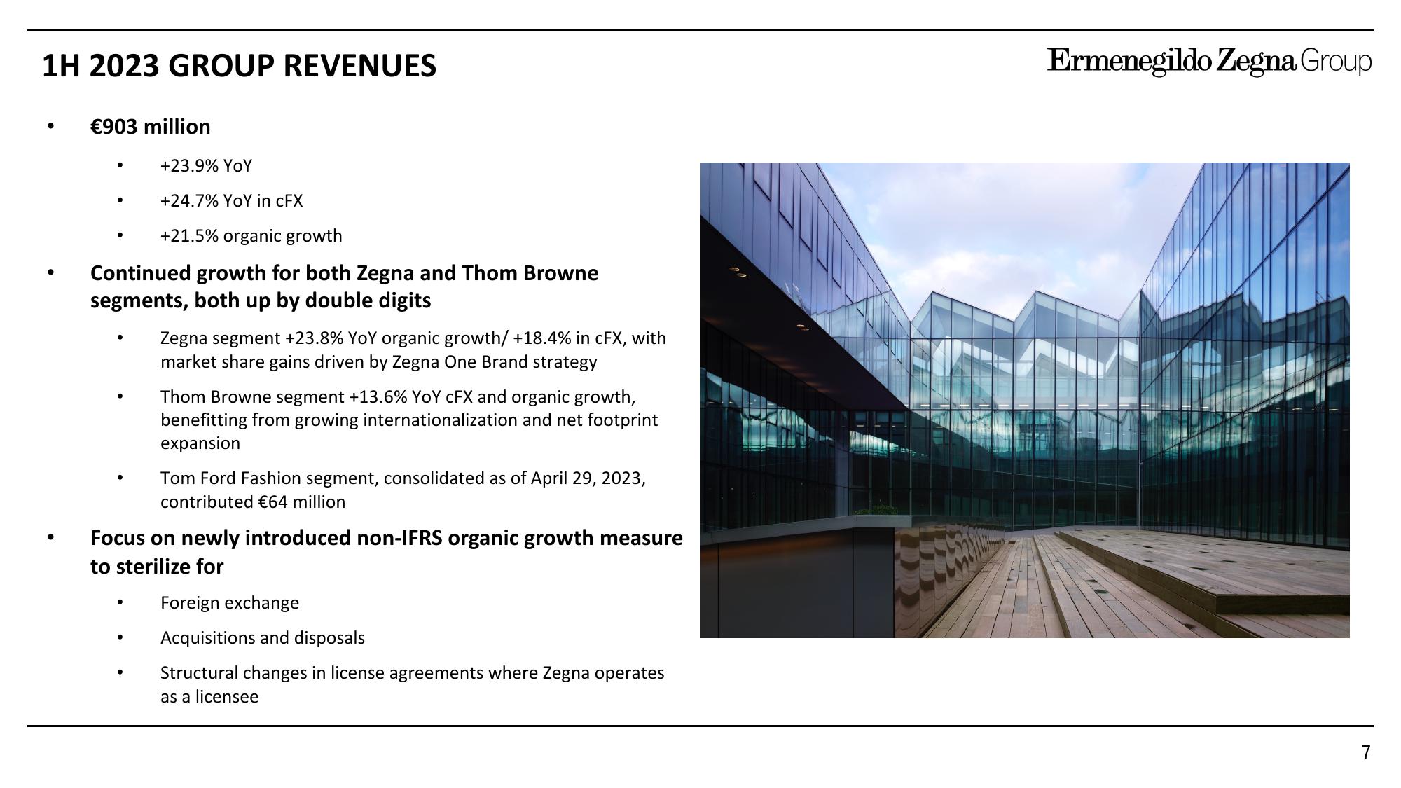 Zegna Results Presentation Deck slide image #7