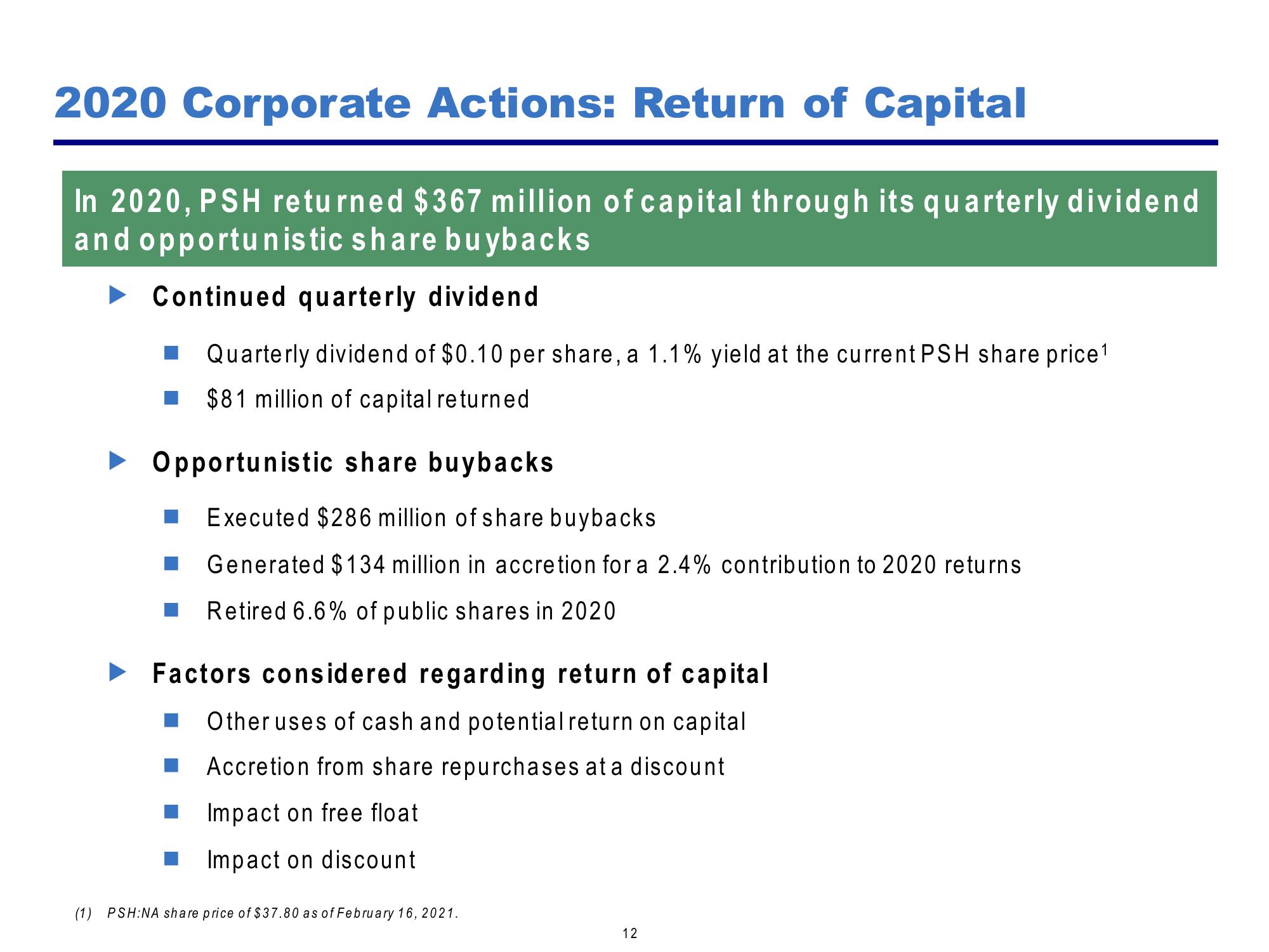 Pershing Square Investor Presentation Deck slide image #12