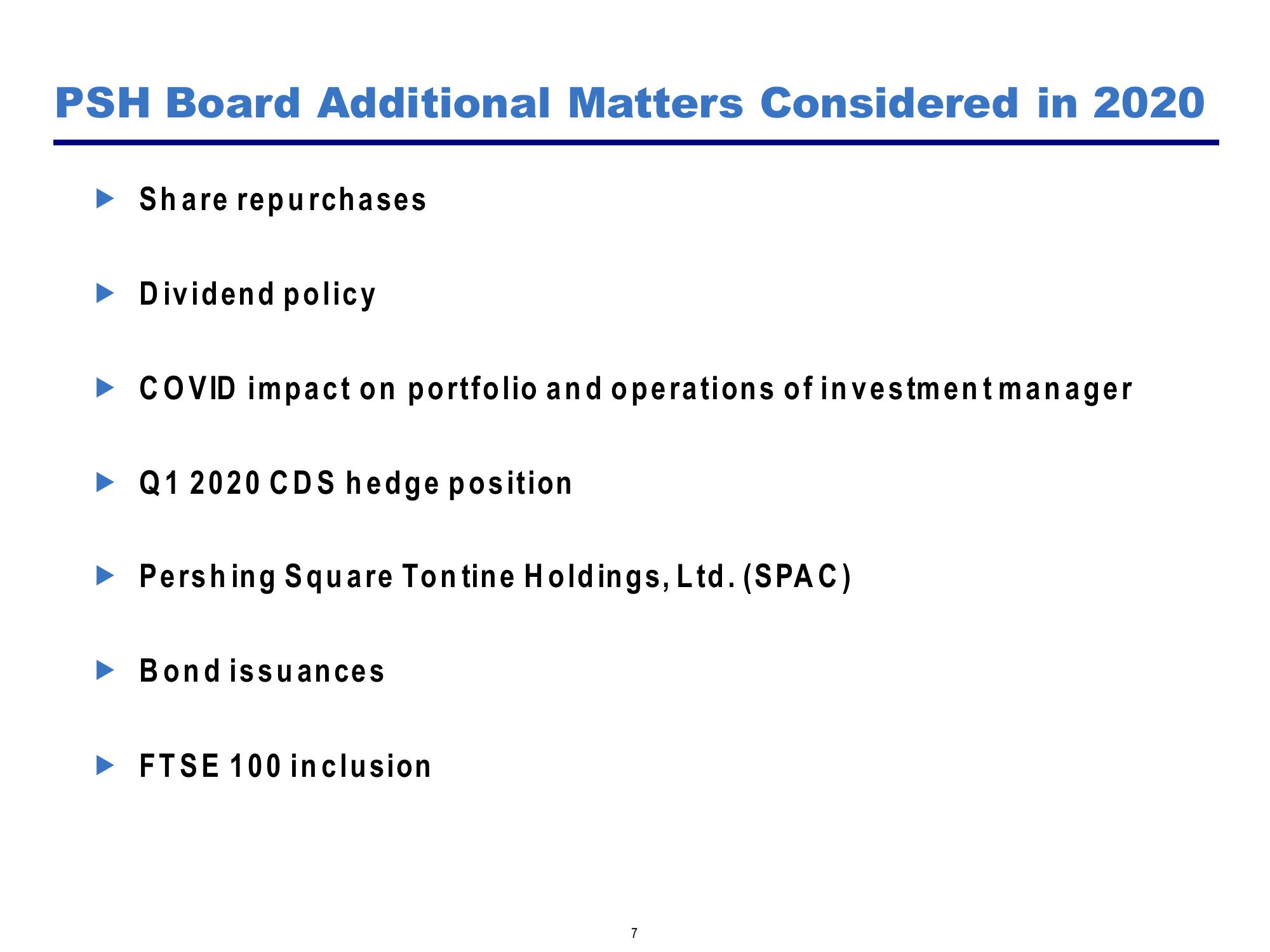 Pershing Square Investor Presentation Deck slide image #7