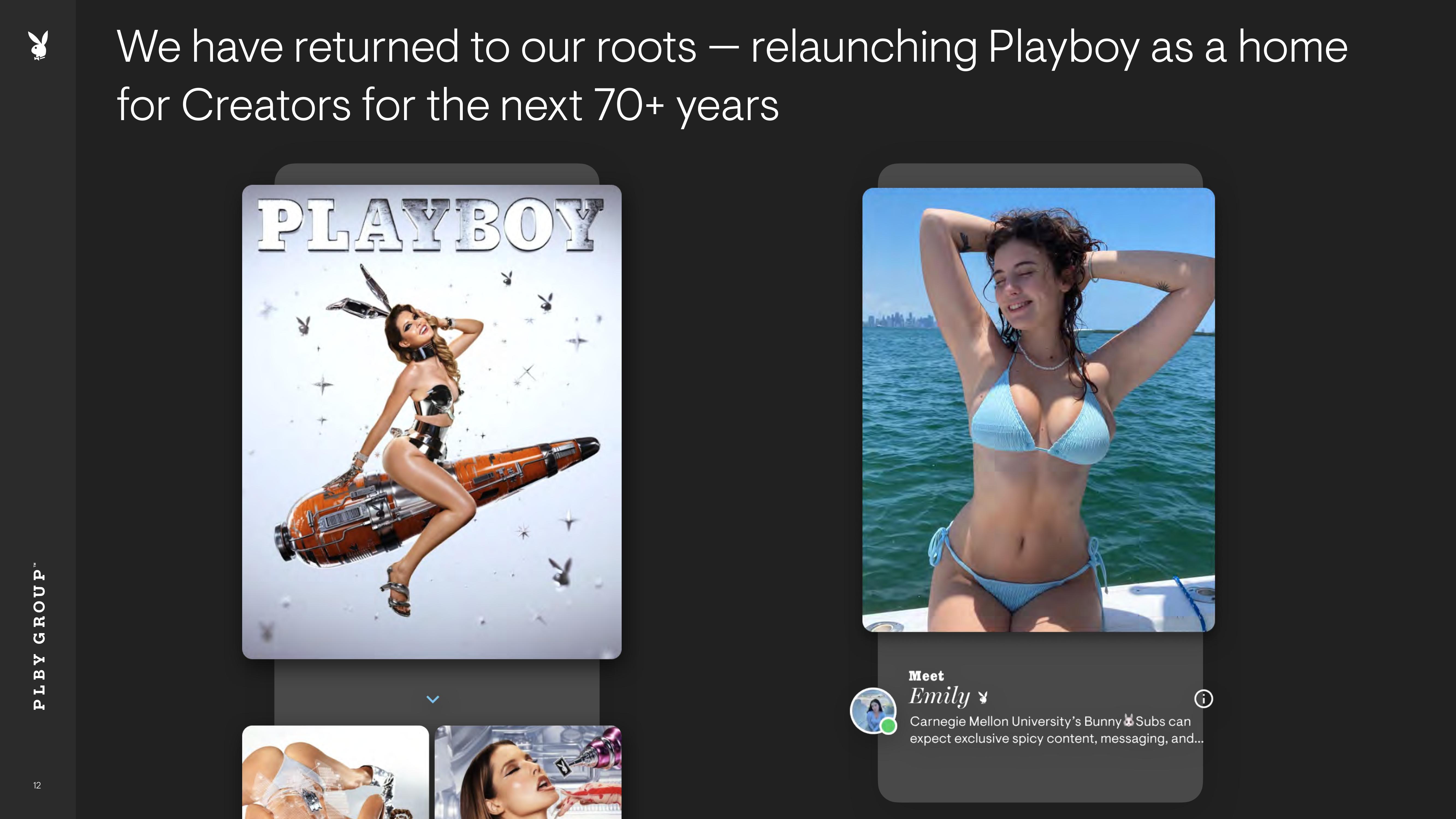 Playboy Investor Presentation Deck slide image #12