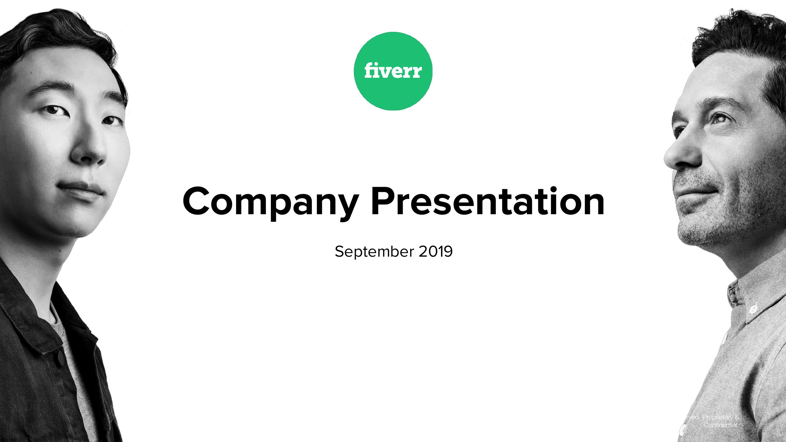 Fiverr Investor Presentation Deck image