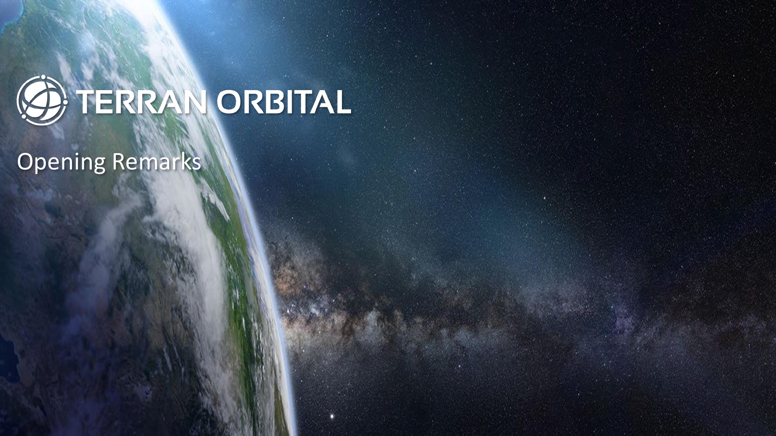 Terran Orbital SPAC Presentation Deck slide image #4