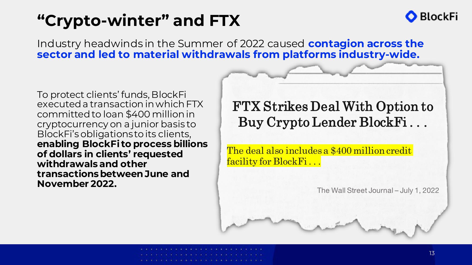 BlockFi Investor Presentation Deck slide image #13