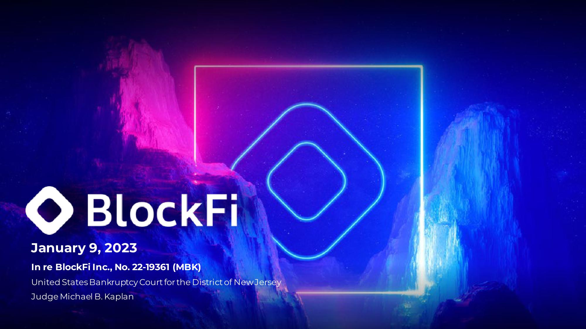 BlockFi Investor Presentation Deck image