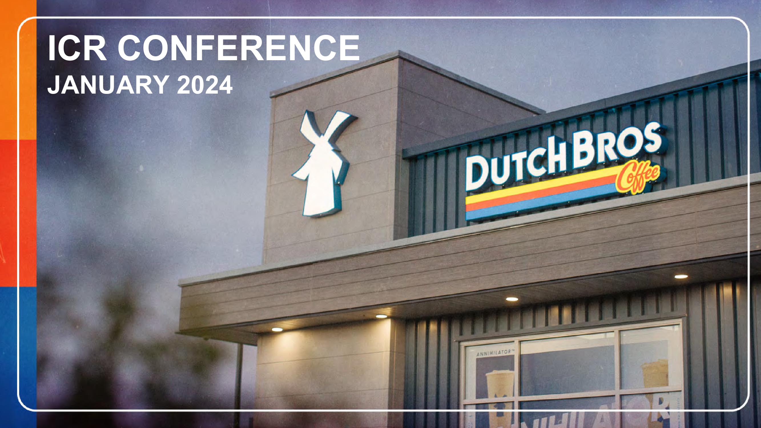 Dutch Bros Investor Conference Presentation Deck image