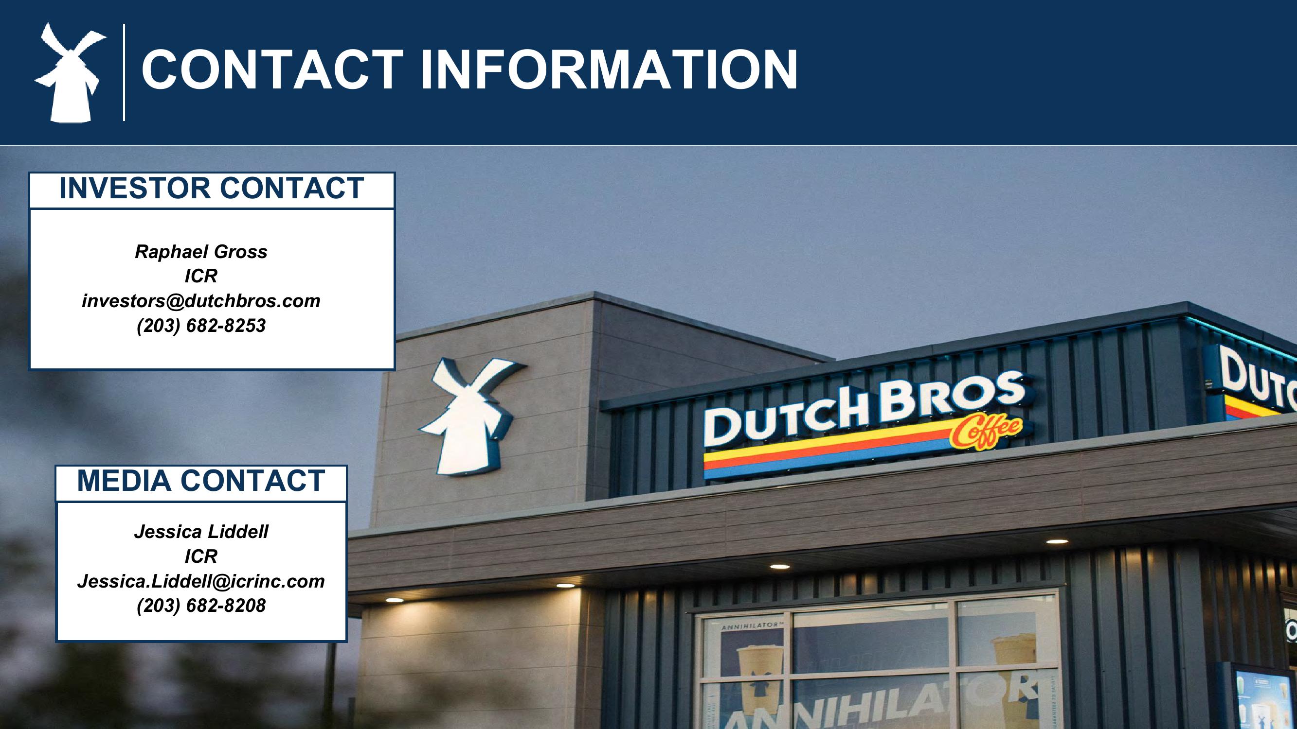 Dutch Bros Investor Conference Presentation Deck slide image #9