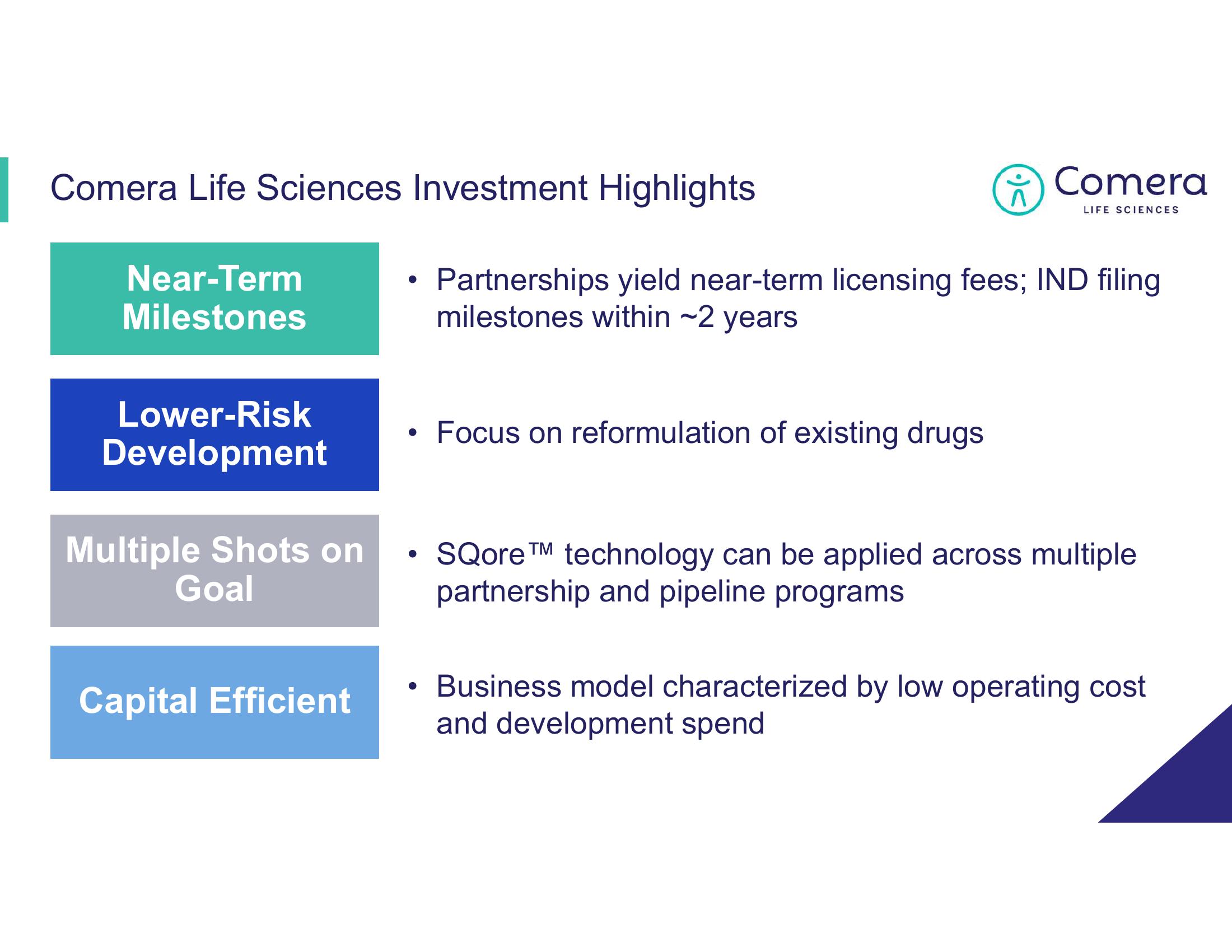 Comera Investor Presentation Deck slide image #21