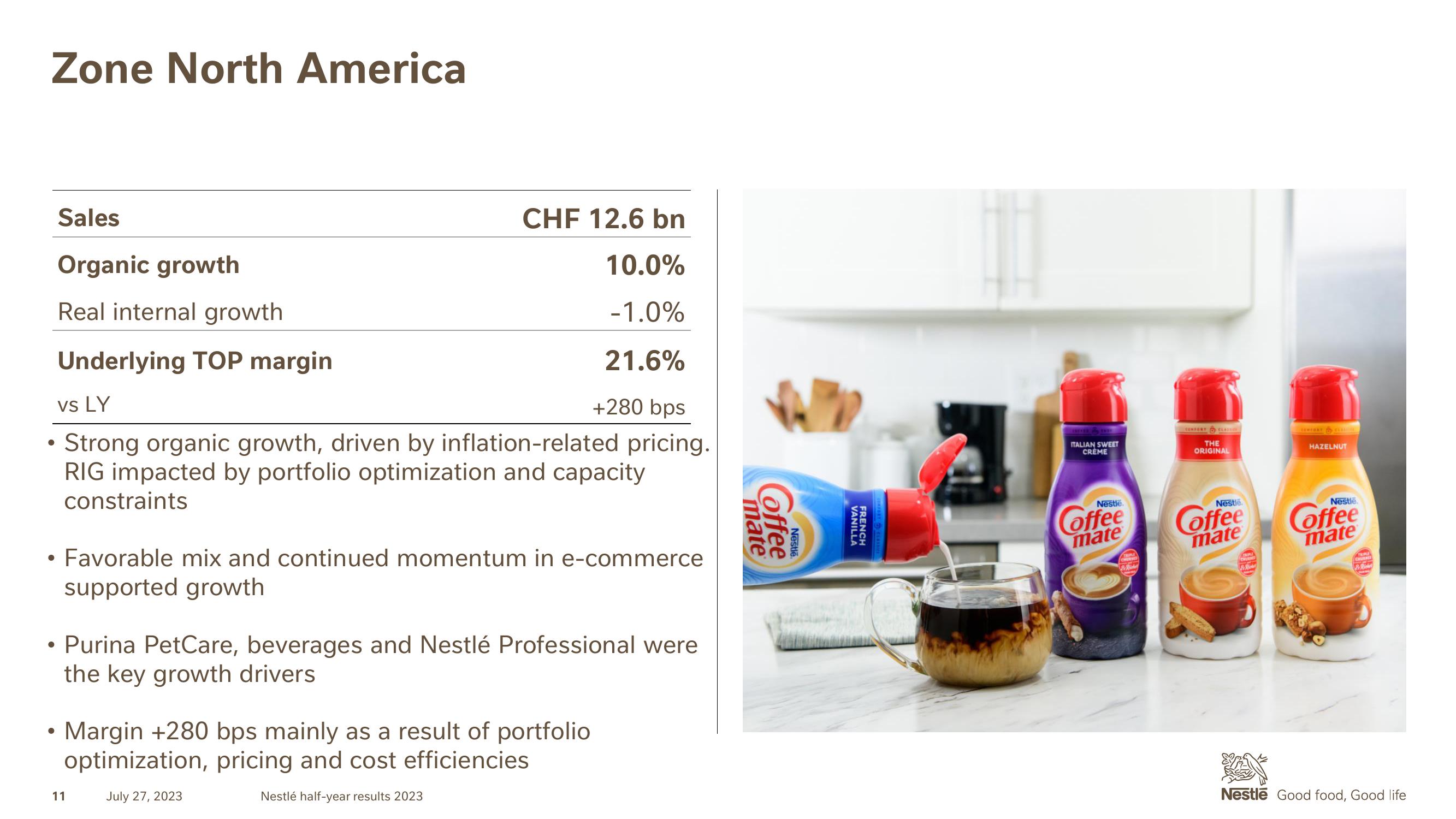 Nestle Results Presentation Deck slide image #11