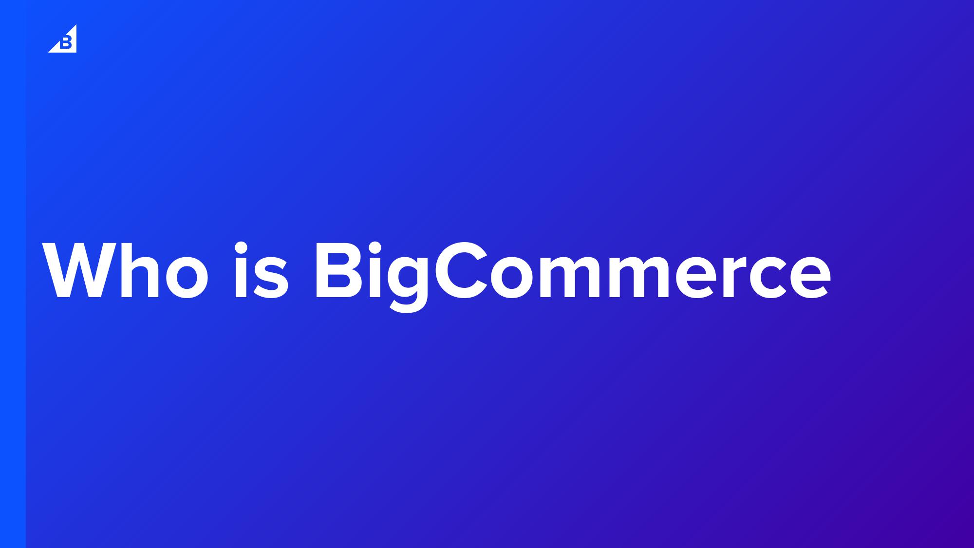 BigCommerce Results Presentation Deck slide image #3