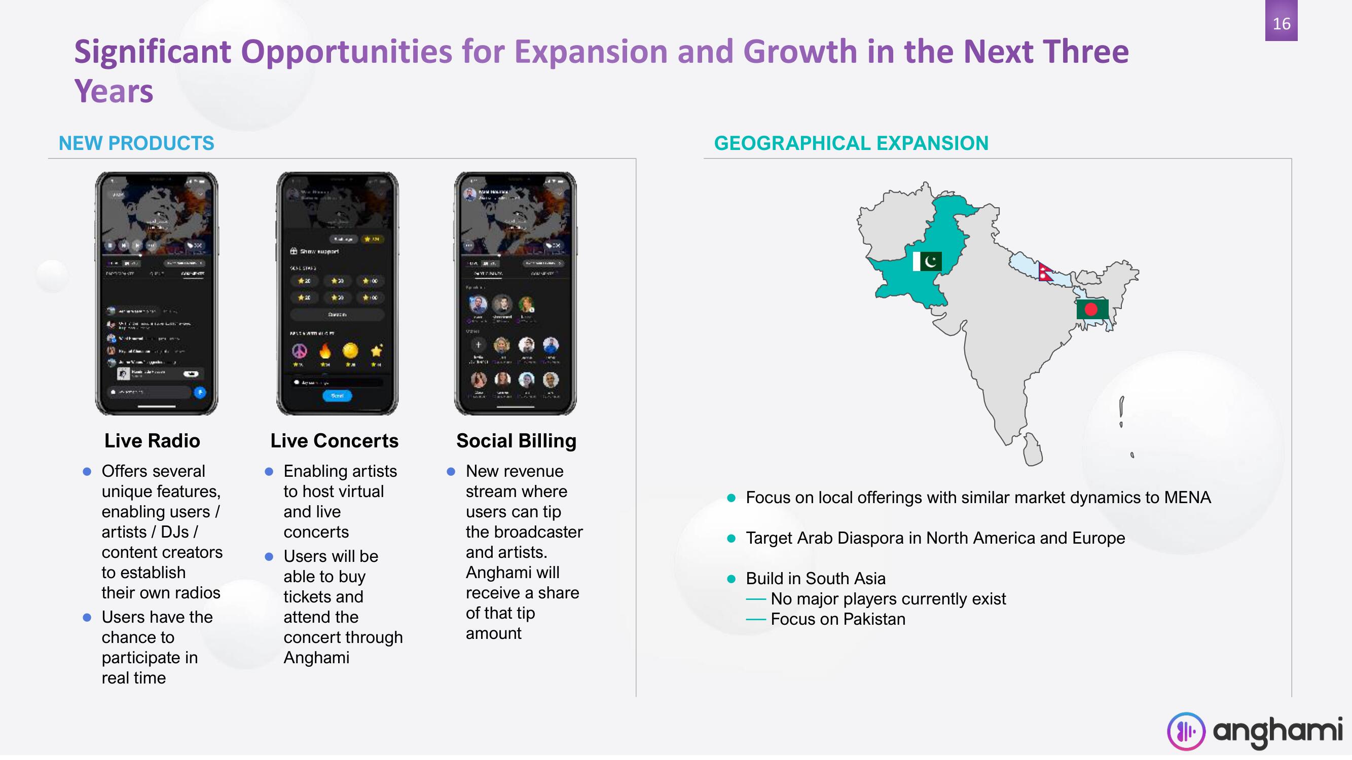 Anghami SPAC Presentation Deck slide image #16