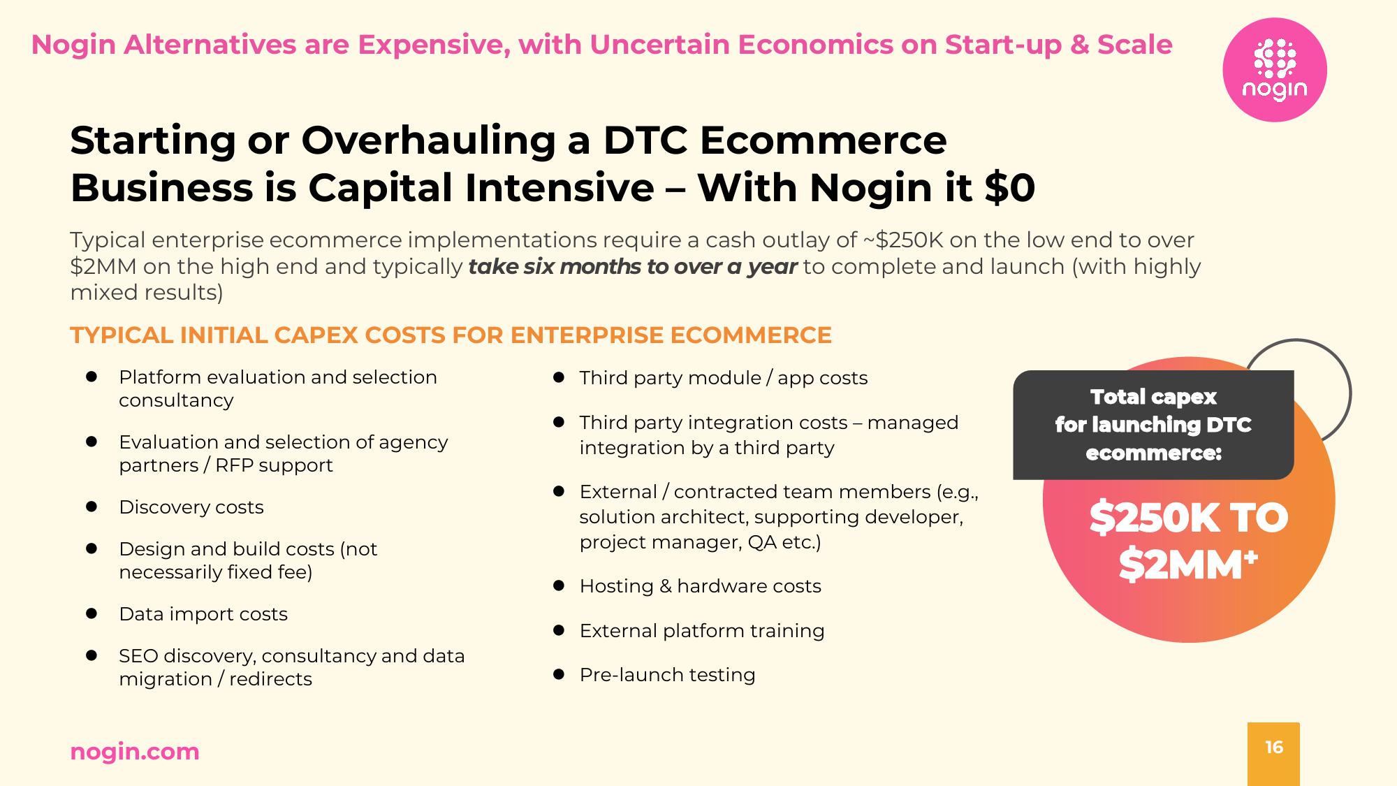 Nogin Investor Presentation Deck slide image #16