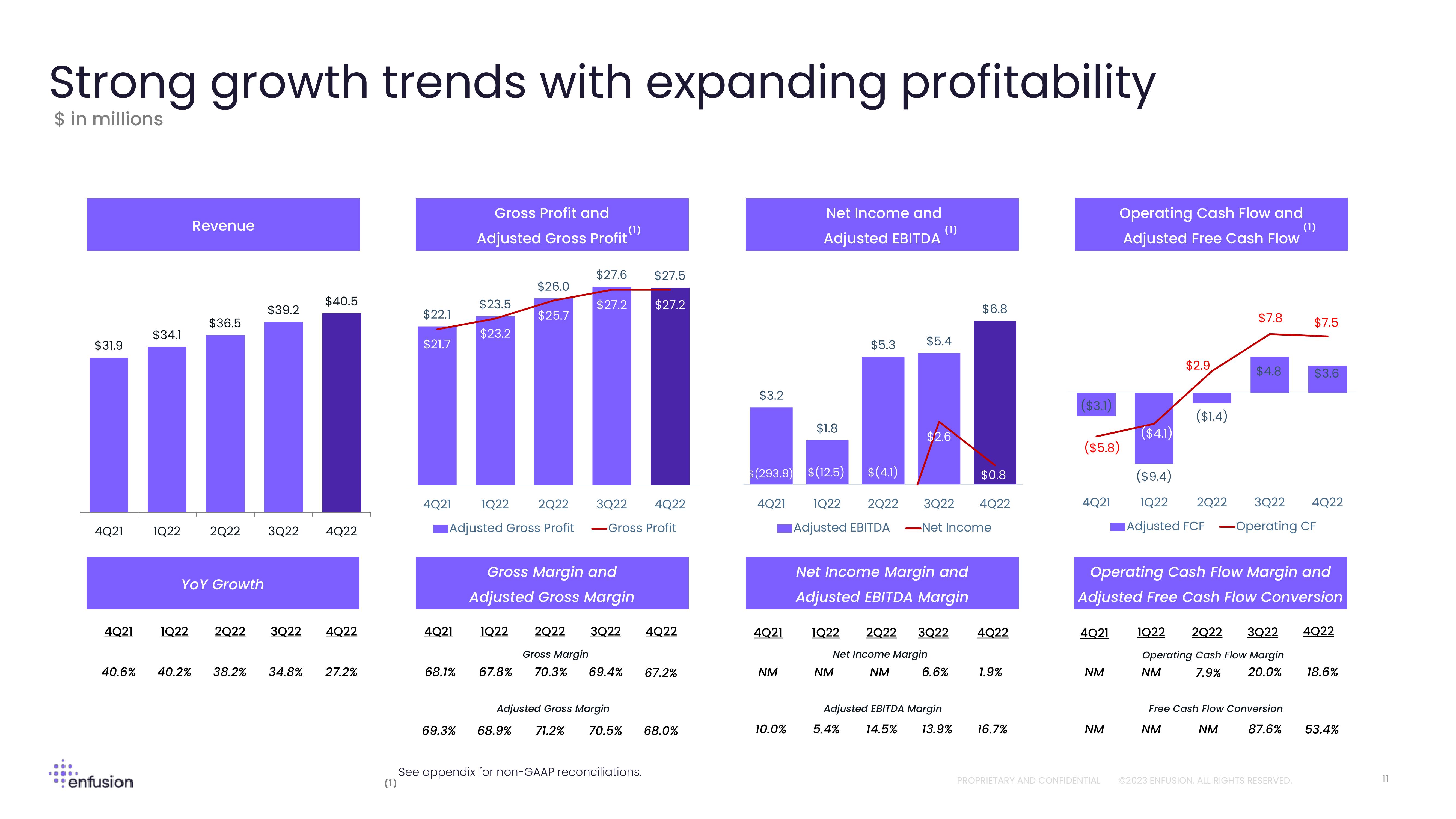 Enfusion Results Presentation Deck slide image #11