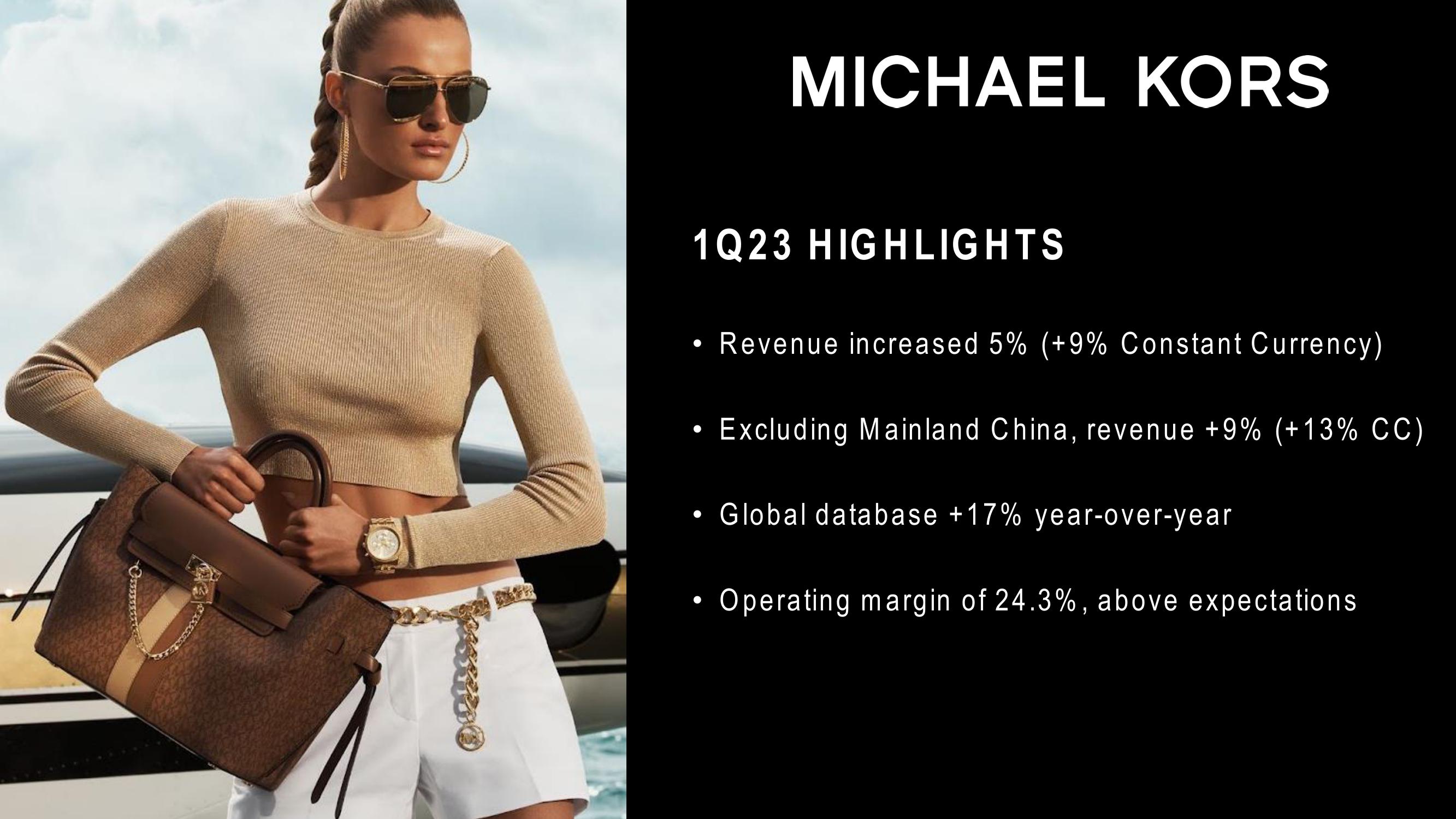 Capri Holdings Results Presentation Deck slide image #8