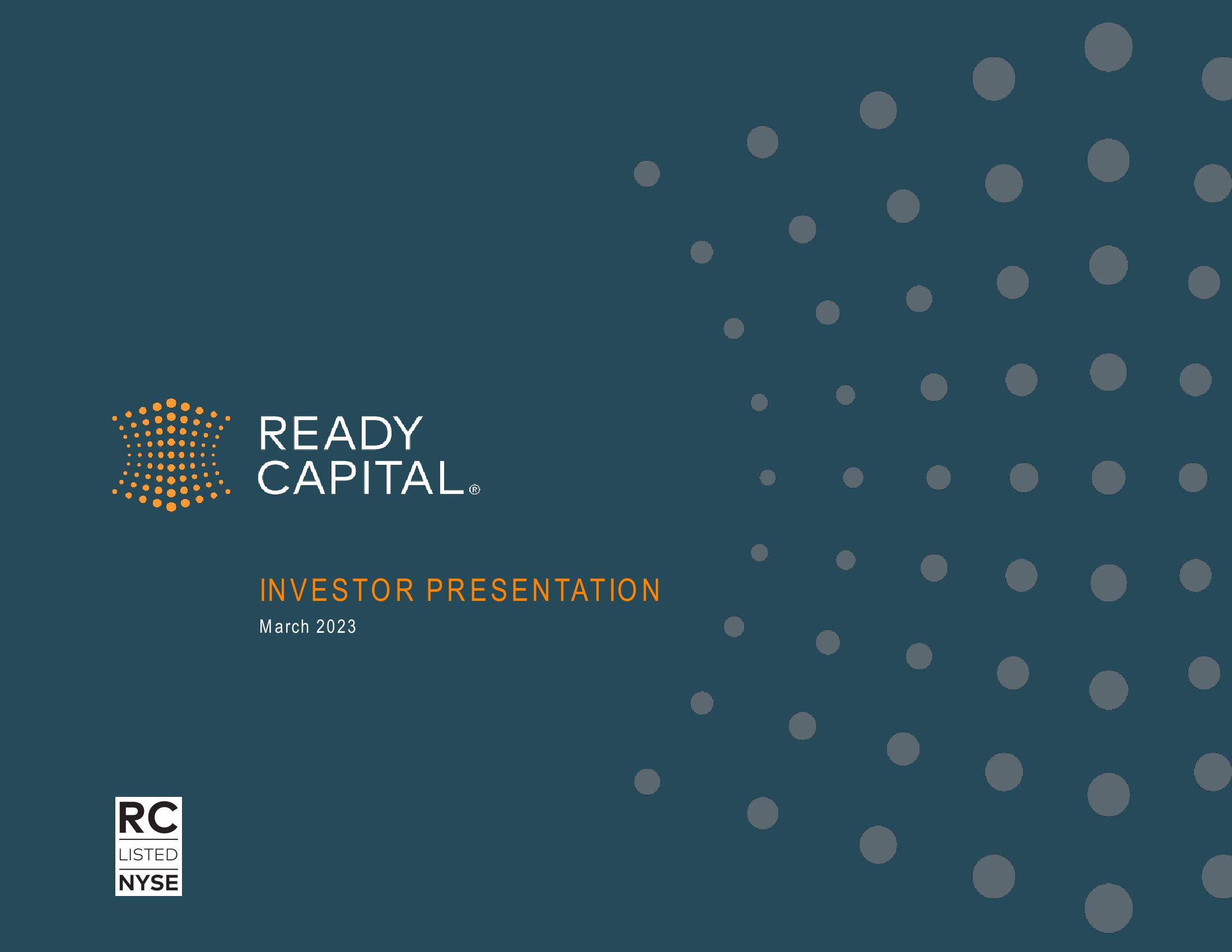 Ready Capital Investor Presentation Deck image