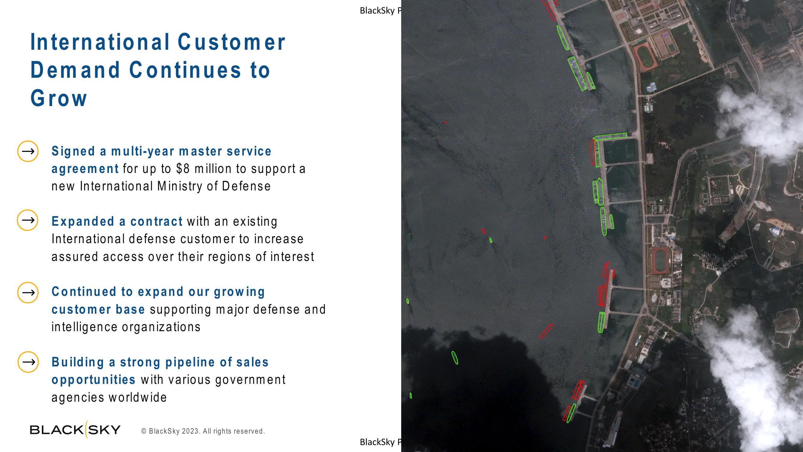 BlackSky Results Presentation Deck slide image #6