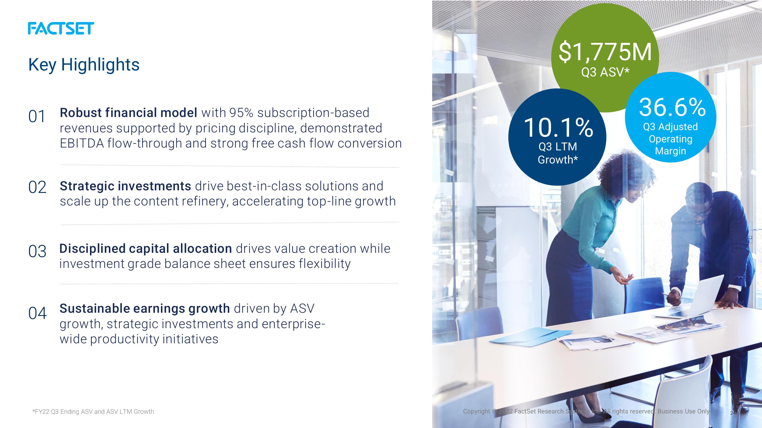 Factset Investor Presentation Deck slide image #24