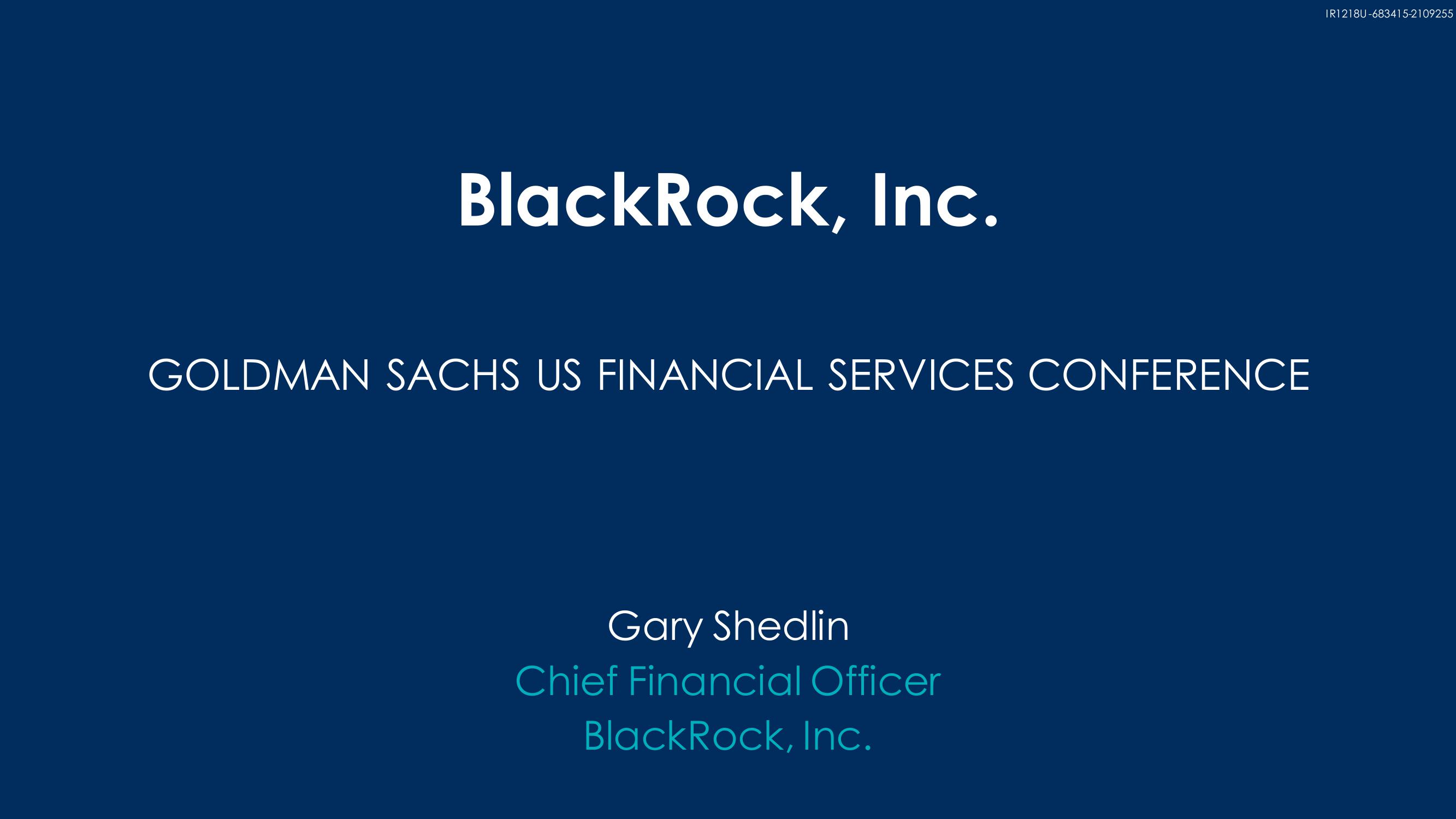 BlackRock Investor Conference Presentation Deck slide image #19