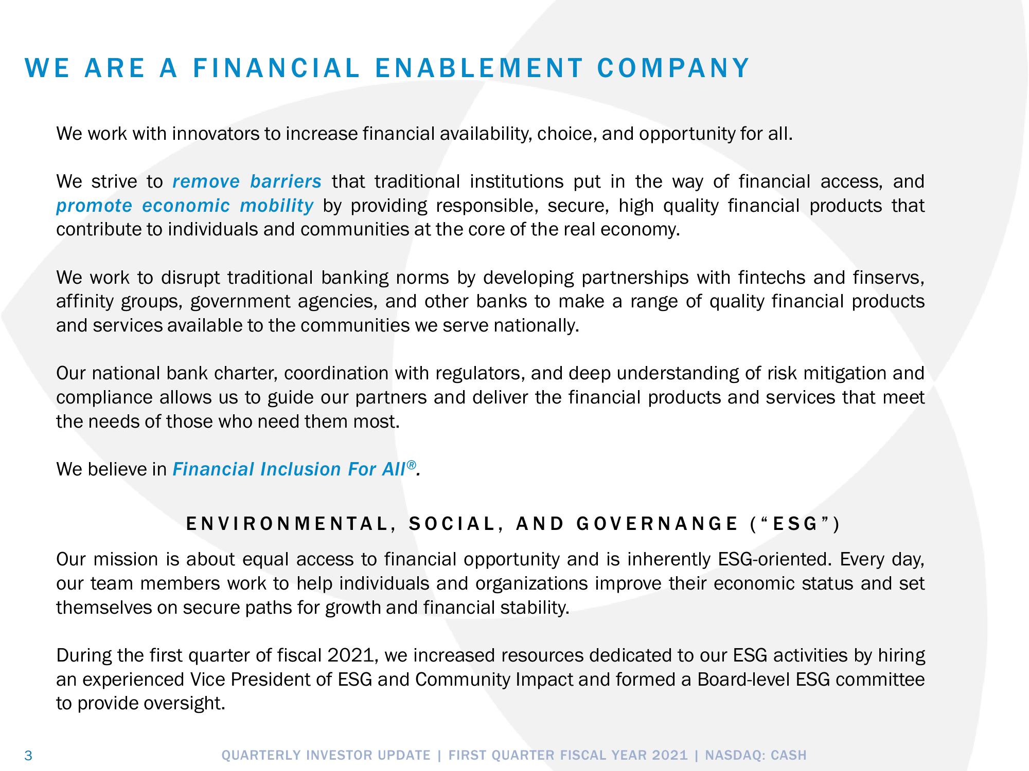 Pathward Financial Results Presentation Deck slide image #3