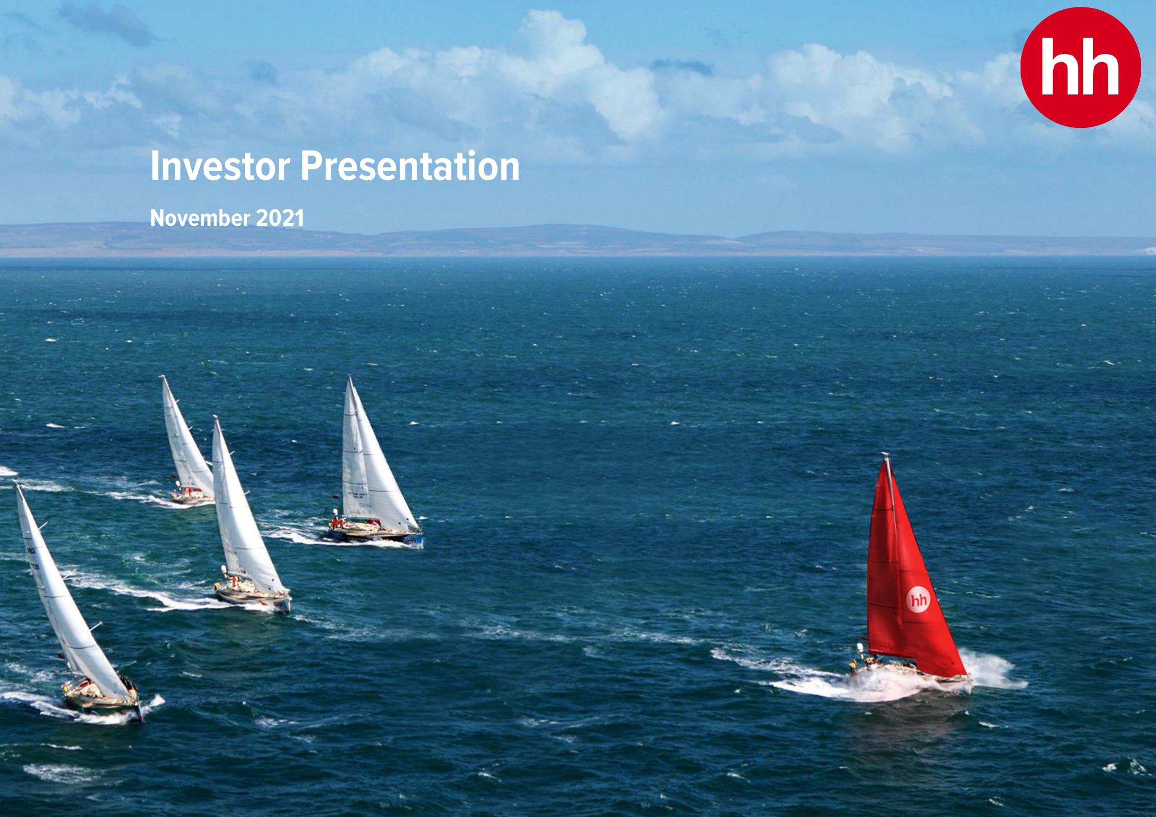 HHR Investor Presentation Deck image