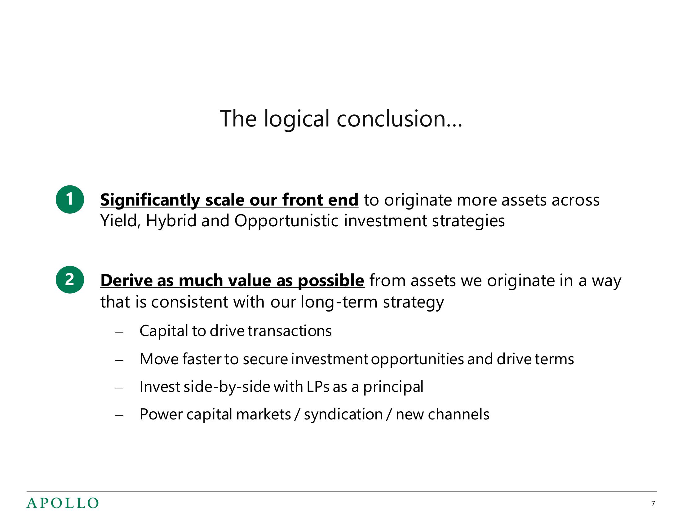 Apollo Global Management Mergers and Acquisitions Presentation Deck slide image #7