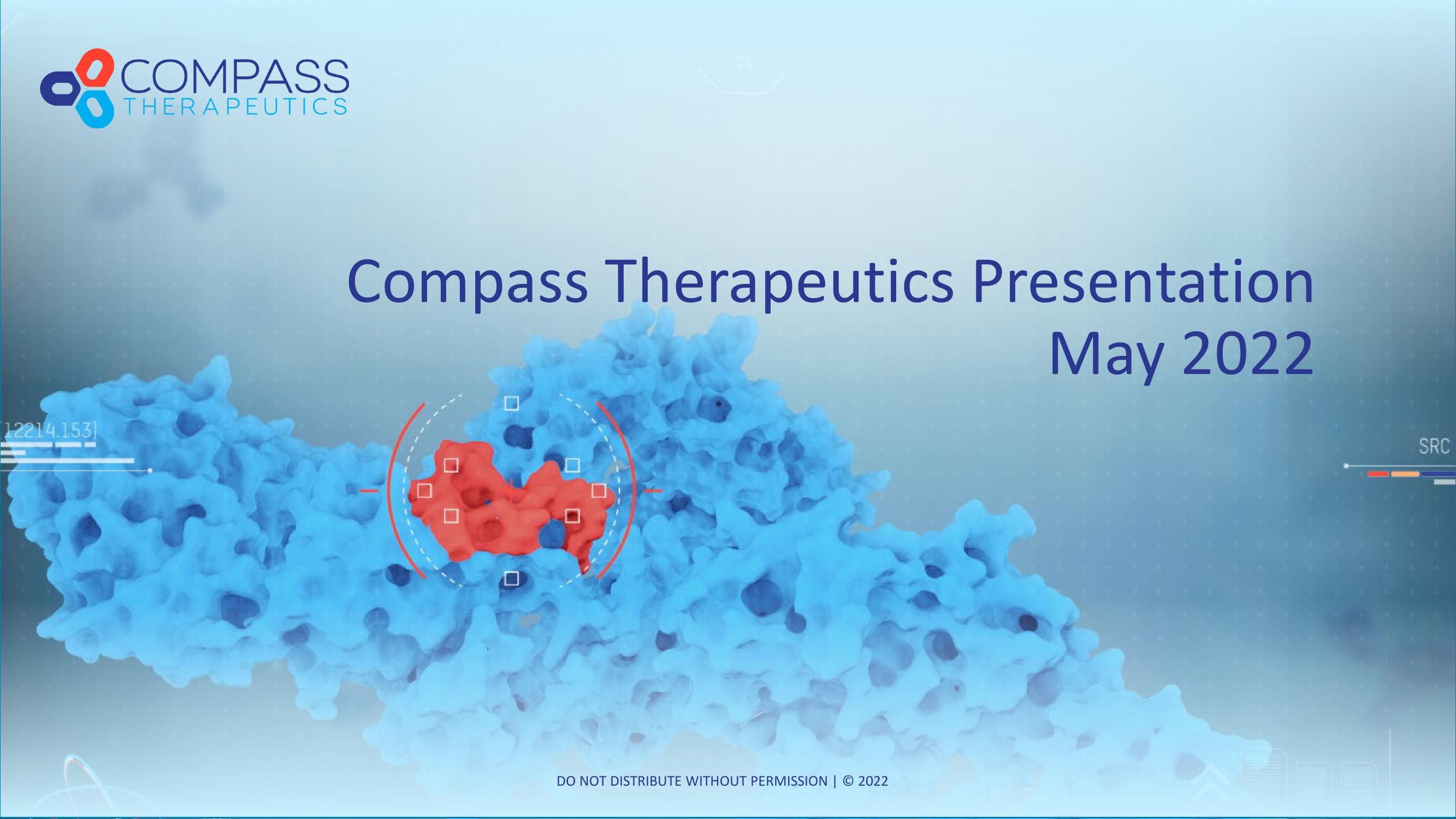 Compass Therapeutics Investor Presentation Deck image