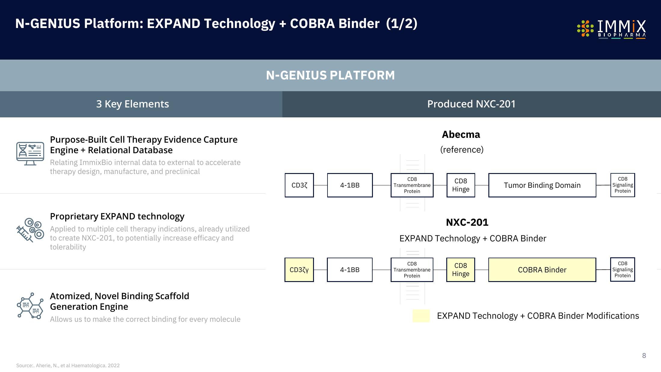 Immix Biopharma Investor Presentation Deck slide image #8