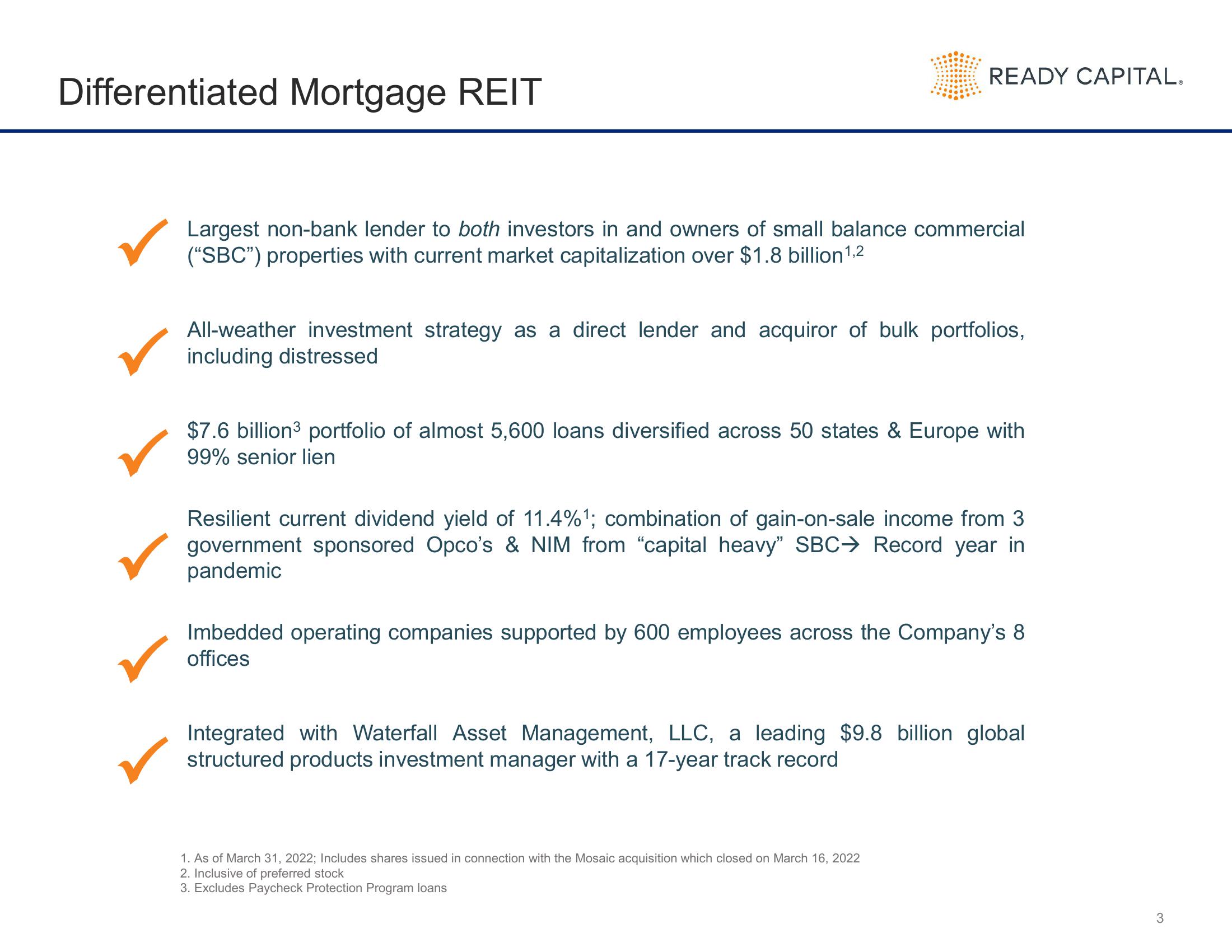 Ready Capital Investor Presentation Deck slide image #3