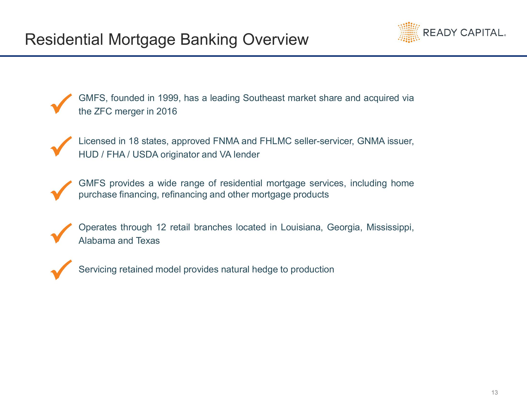 Ready Capital Investor Presentation Deck slide image #13