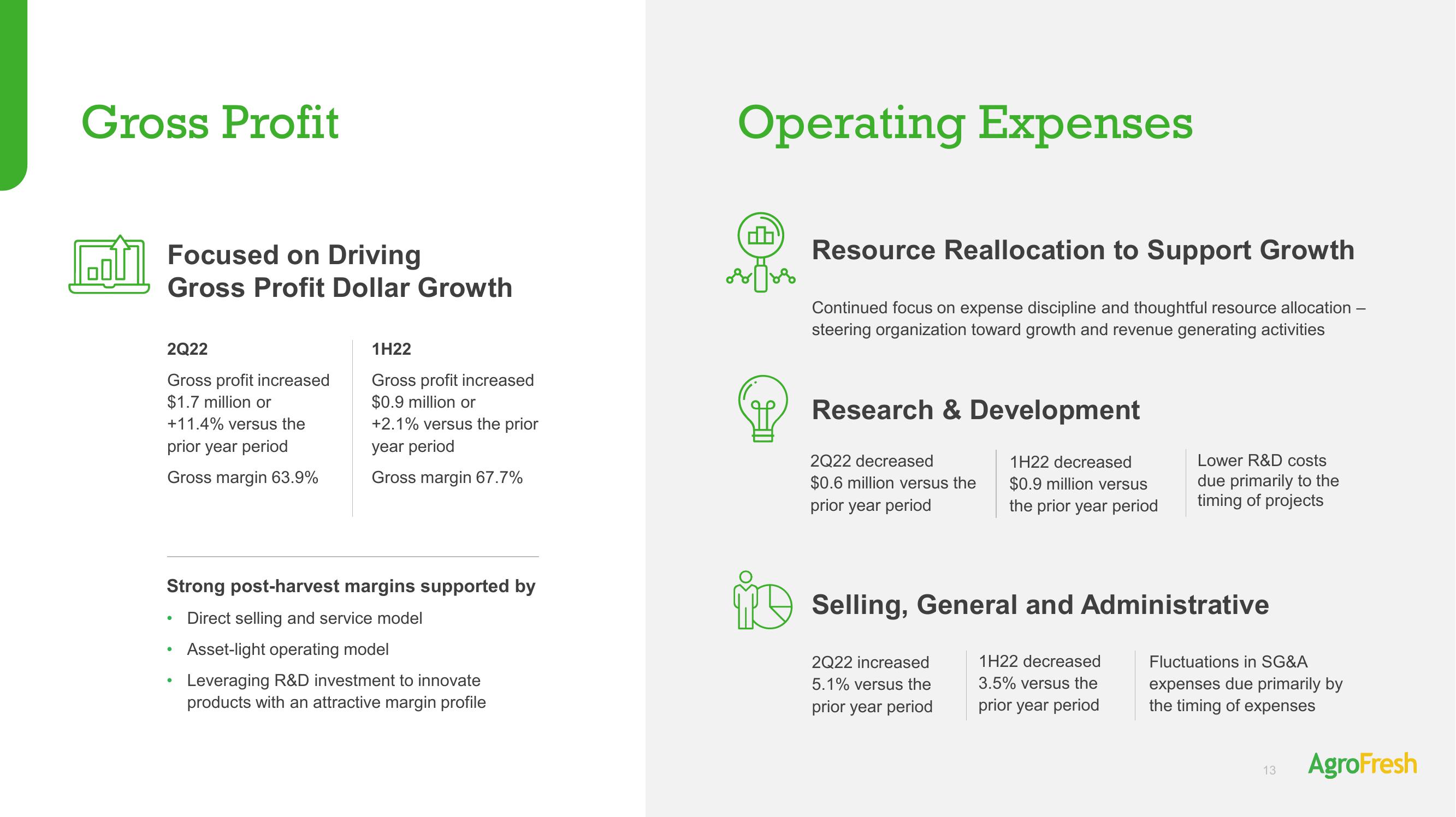 AgroFresh Results Presentation Deck slide image #13