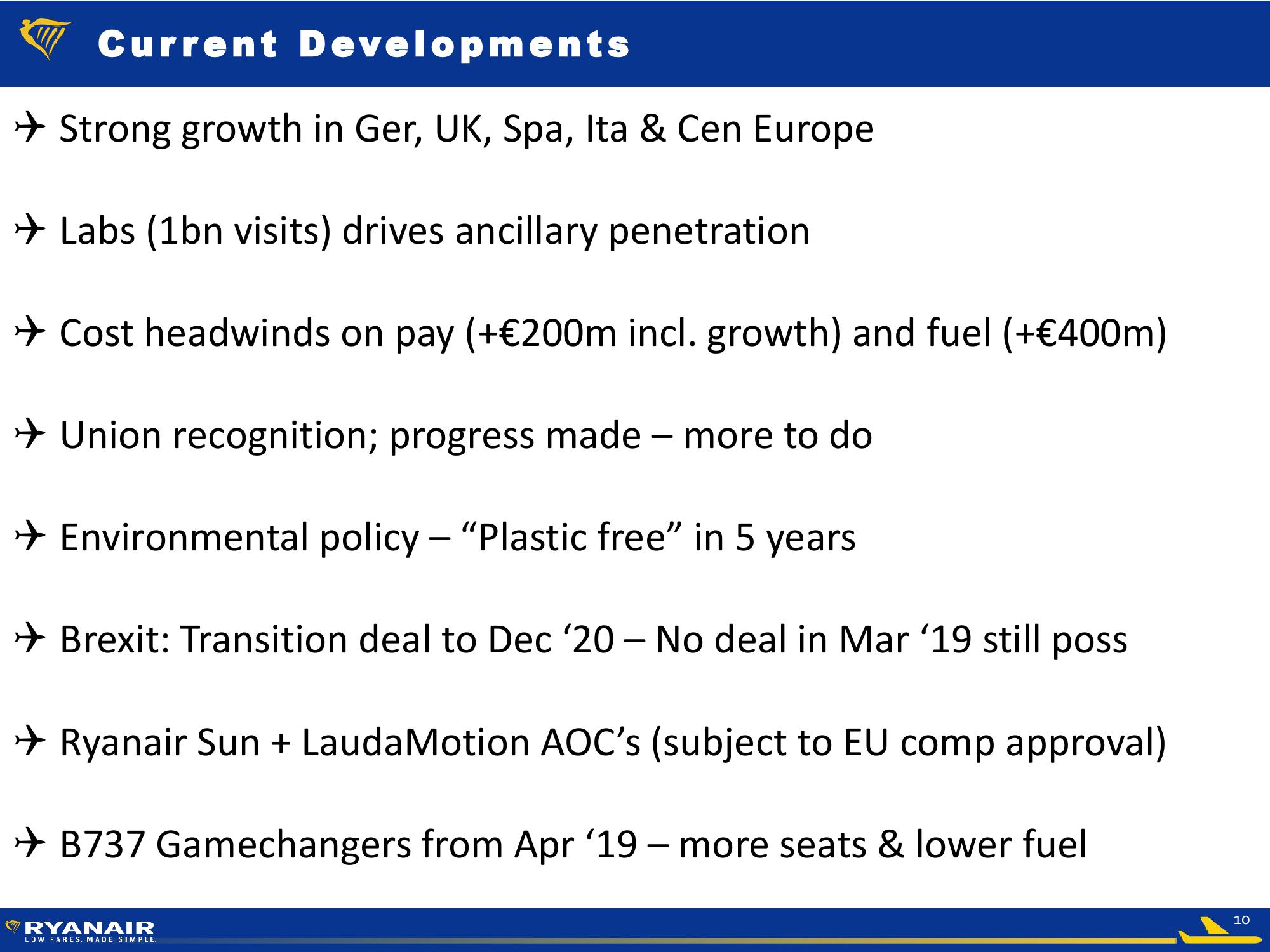 Ryanair FY Results – May 2018 slide image #10