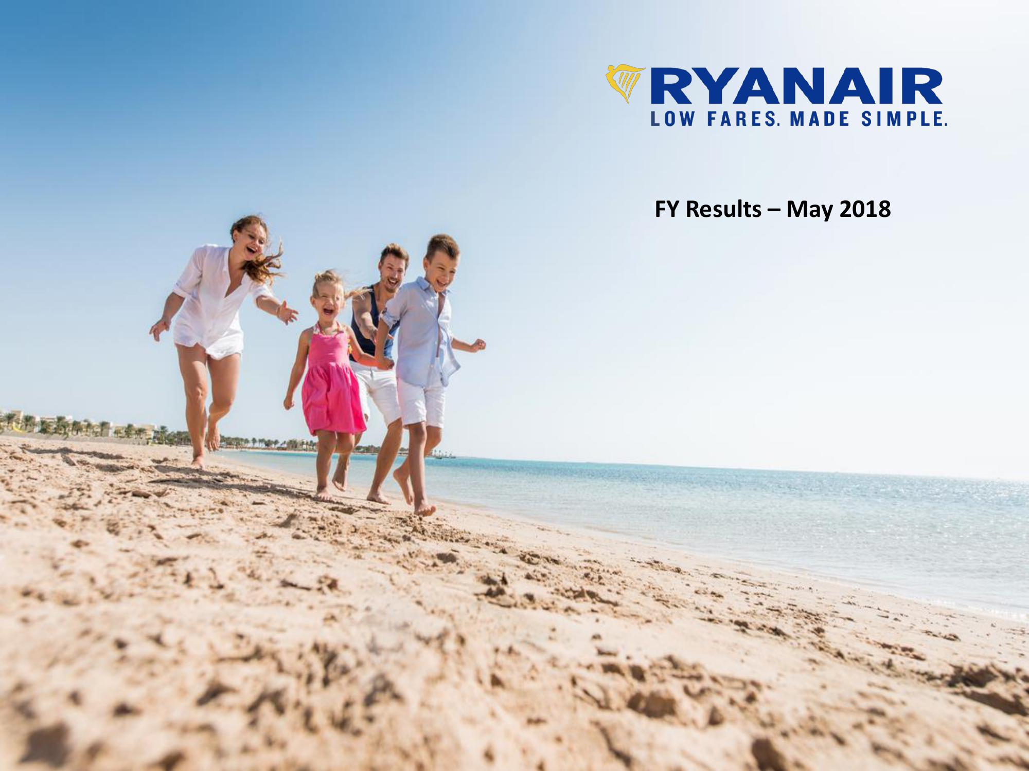 Ryanair FY Results – May 2018 image