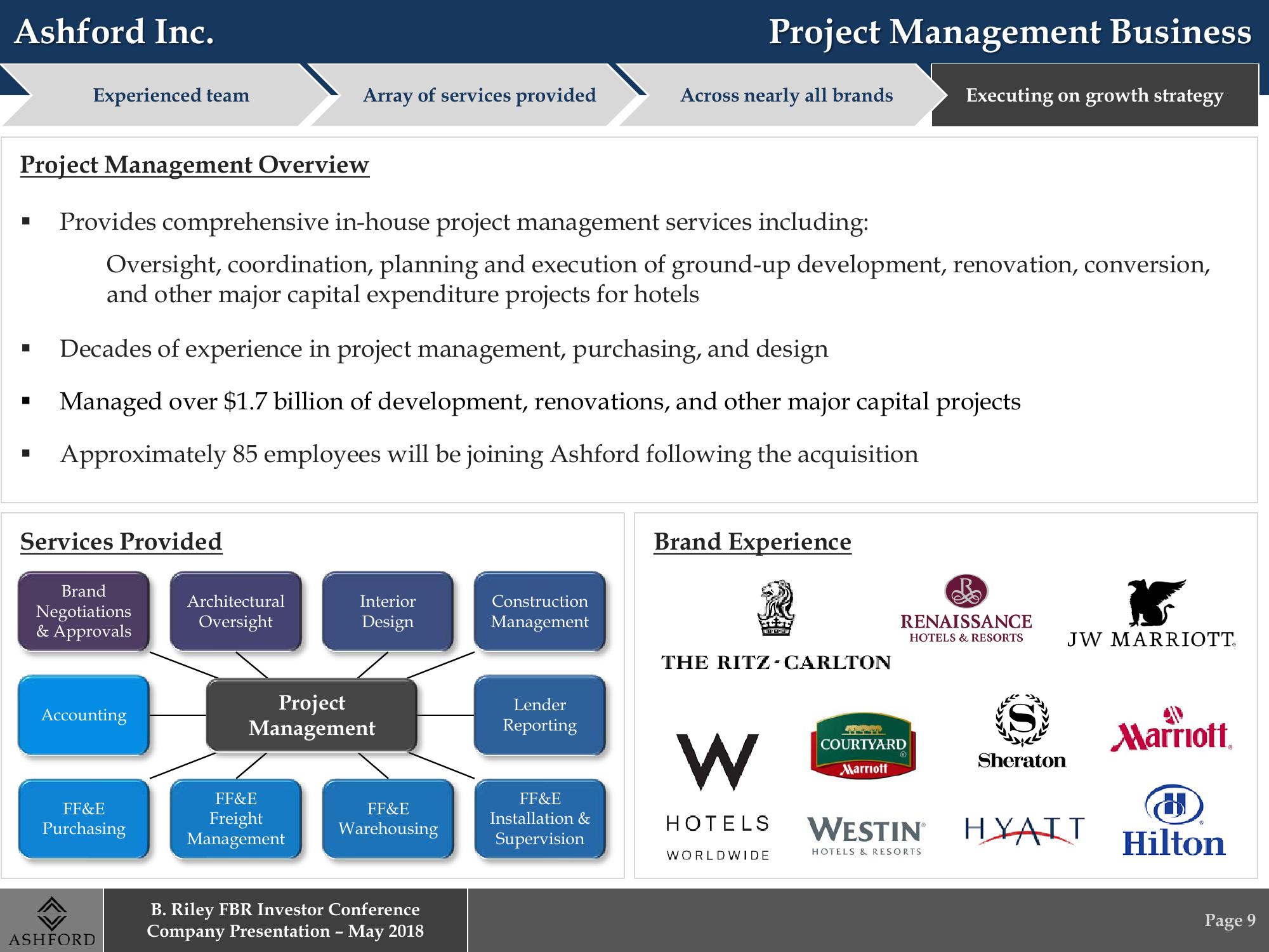 B. Riley FBR Investor Conference Company Presentation slide image #9