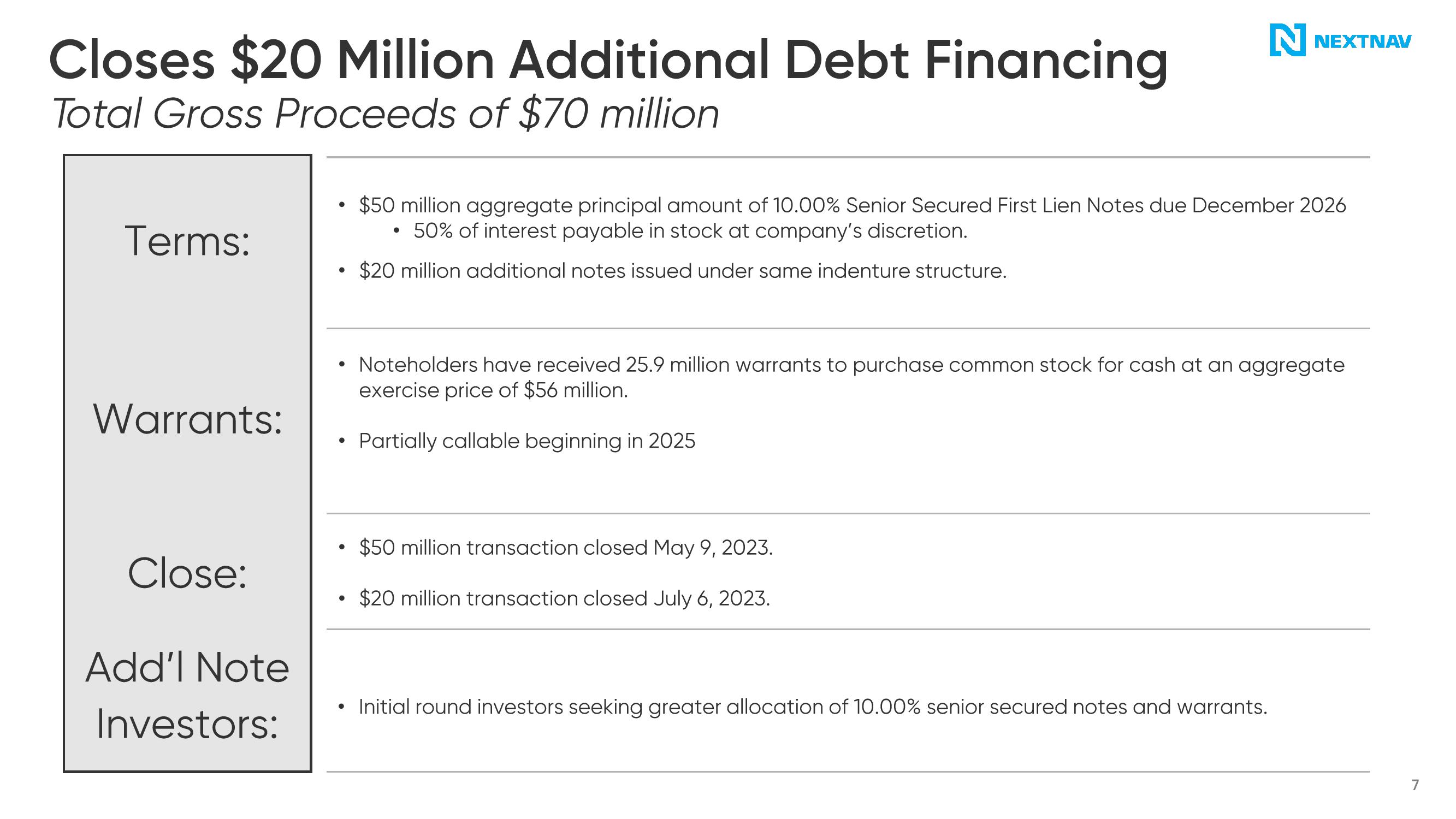 NextNav Investor Presentation Deck slide image #8